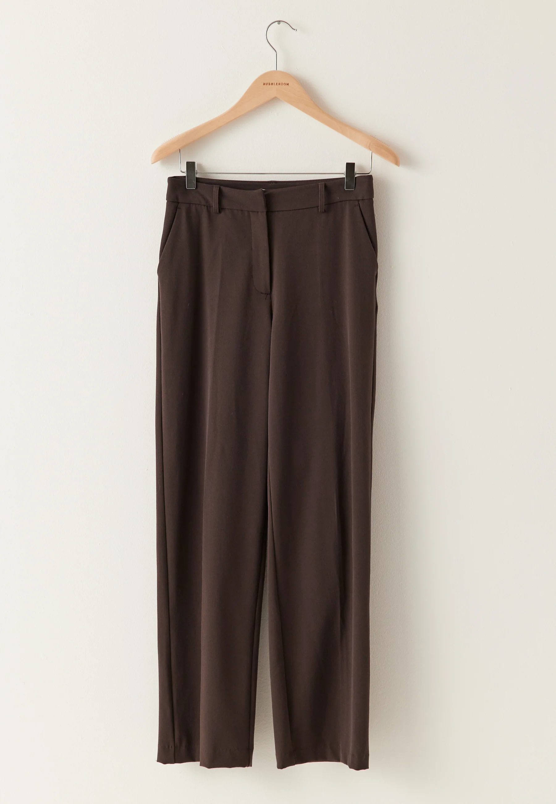 Straight High Waist Suit Trousers - Image 5