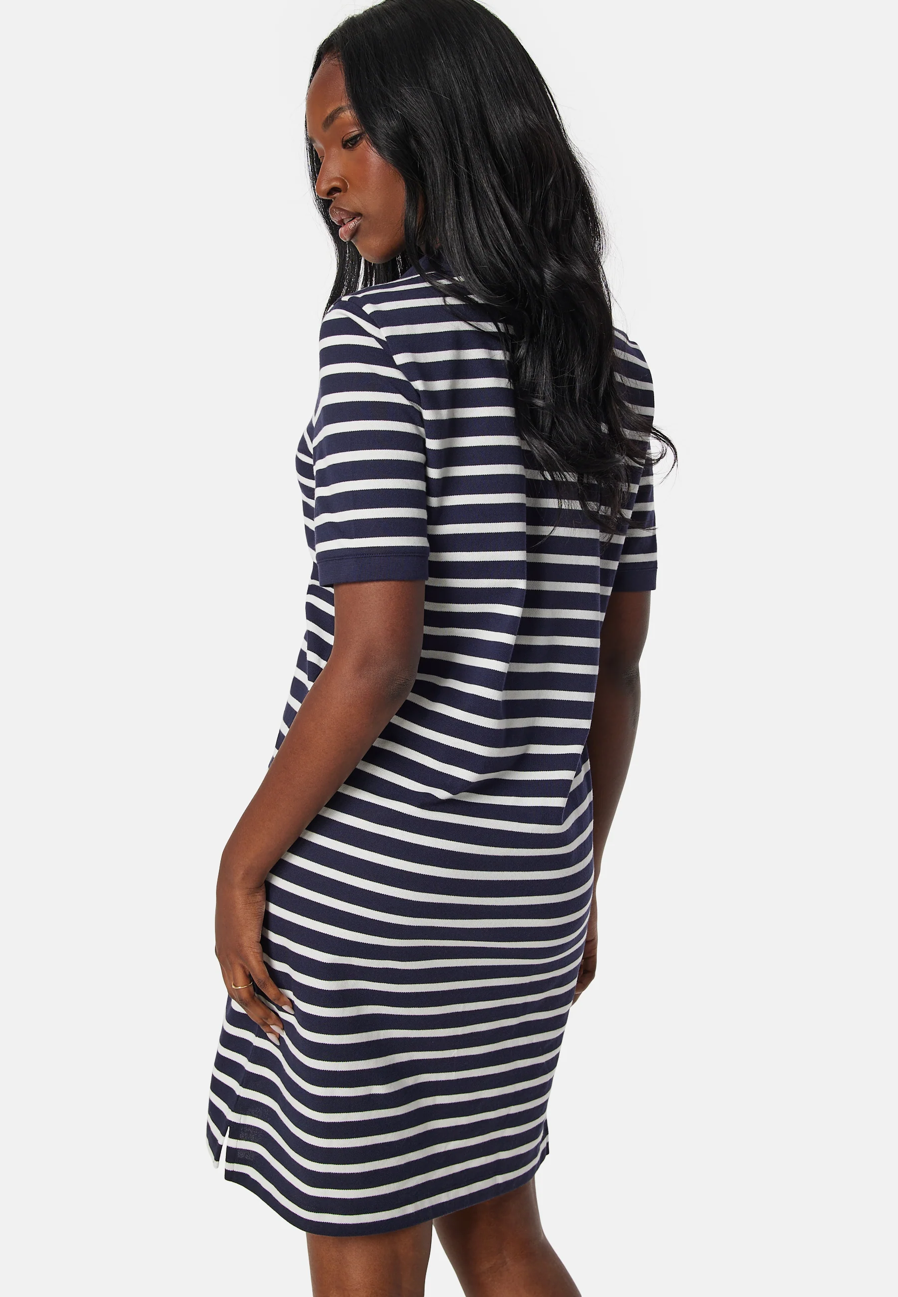 Striped Shield Pique Dress - Image 3