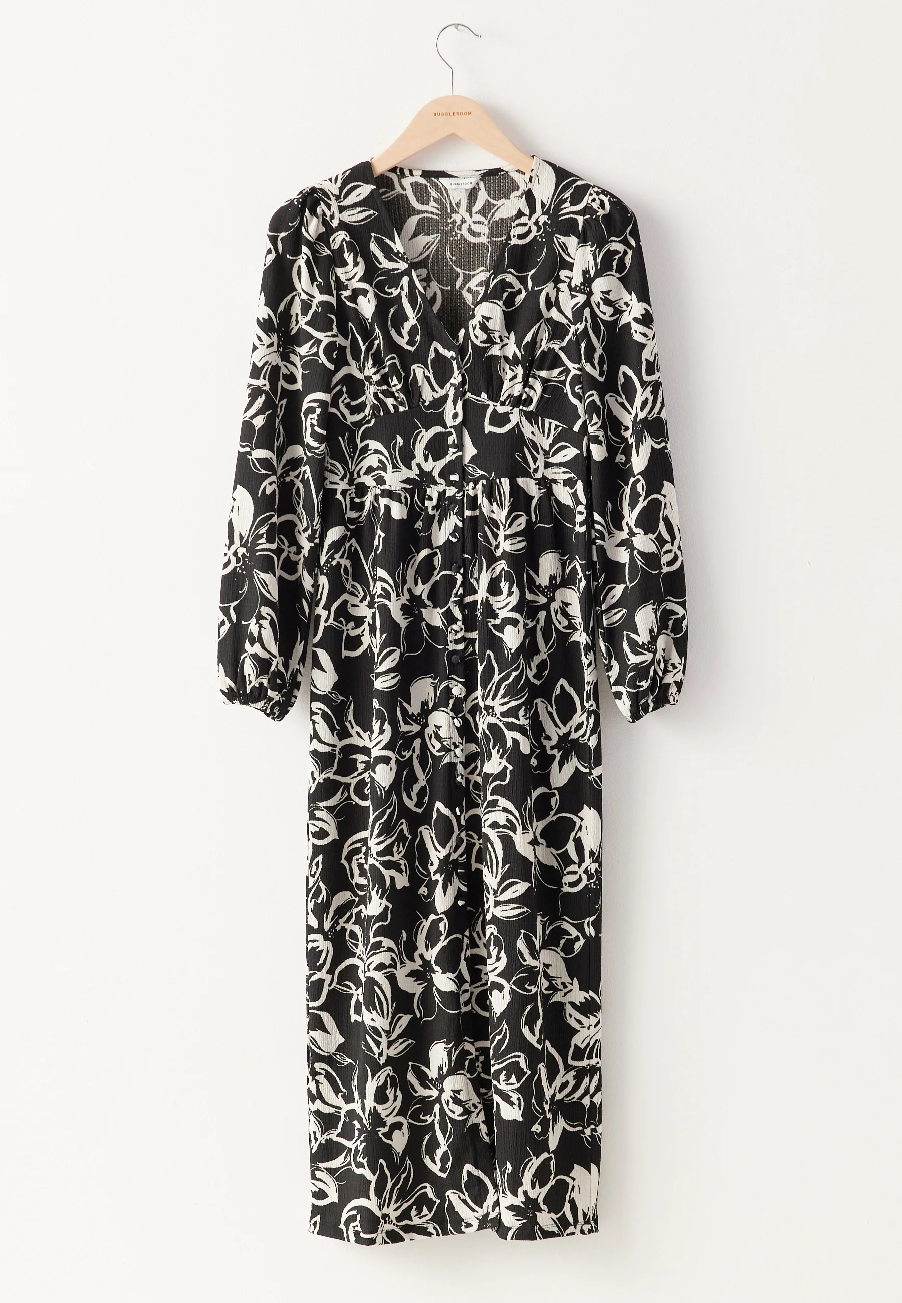 Structure Button Midi Dress - Image 8