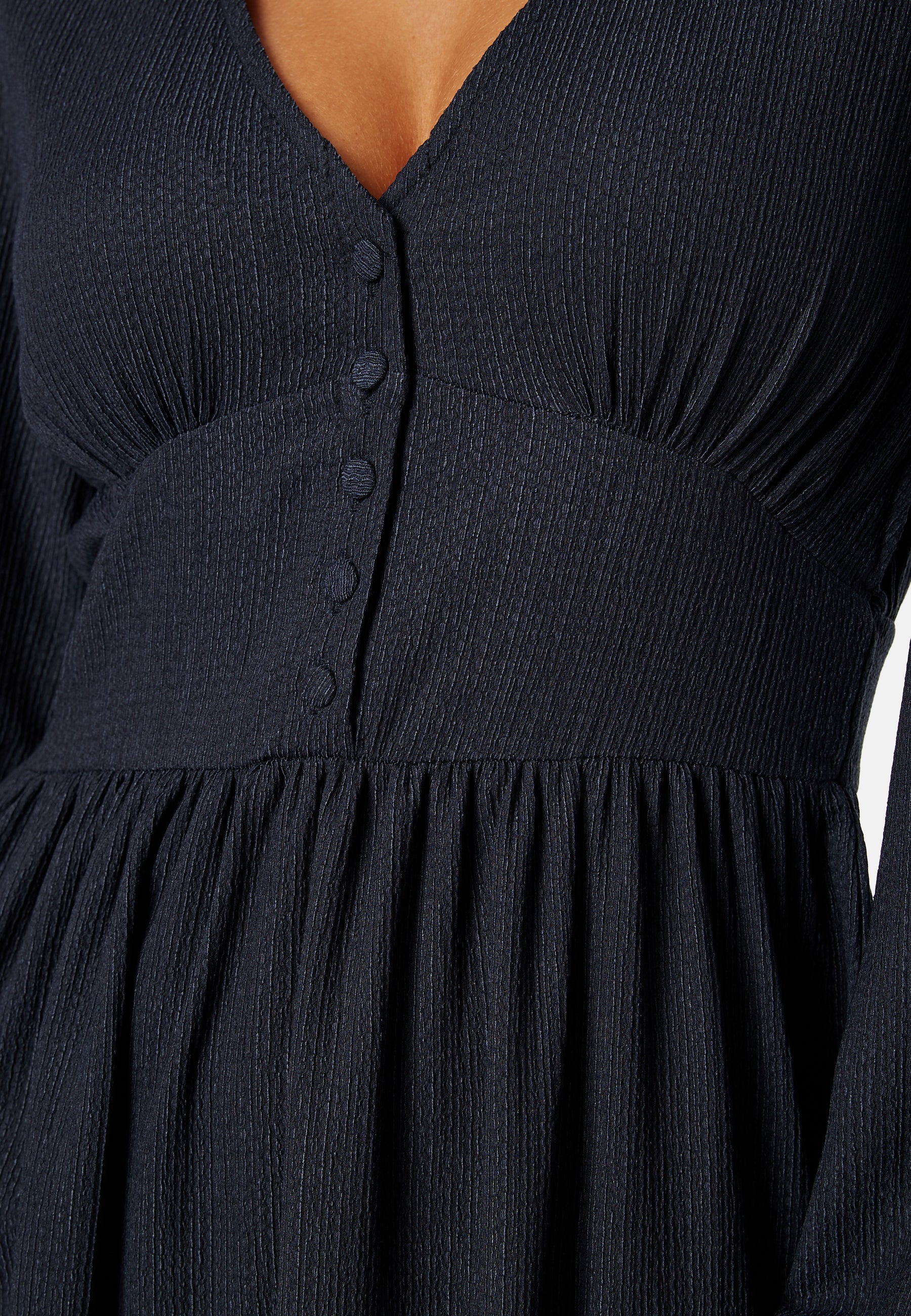 Structure Button Midi Dress - Image 4