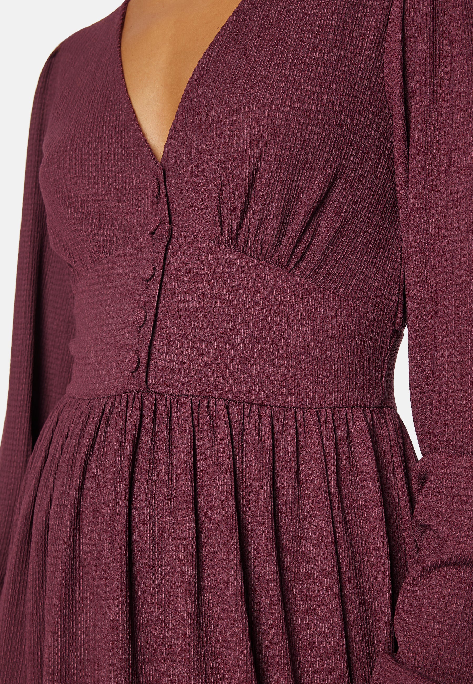 Structure Button Midi Dress - Image 3
