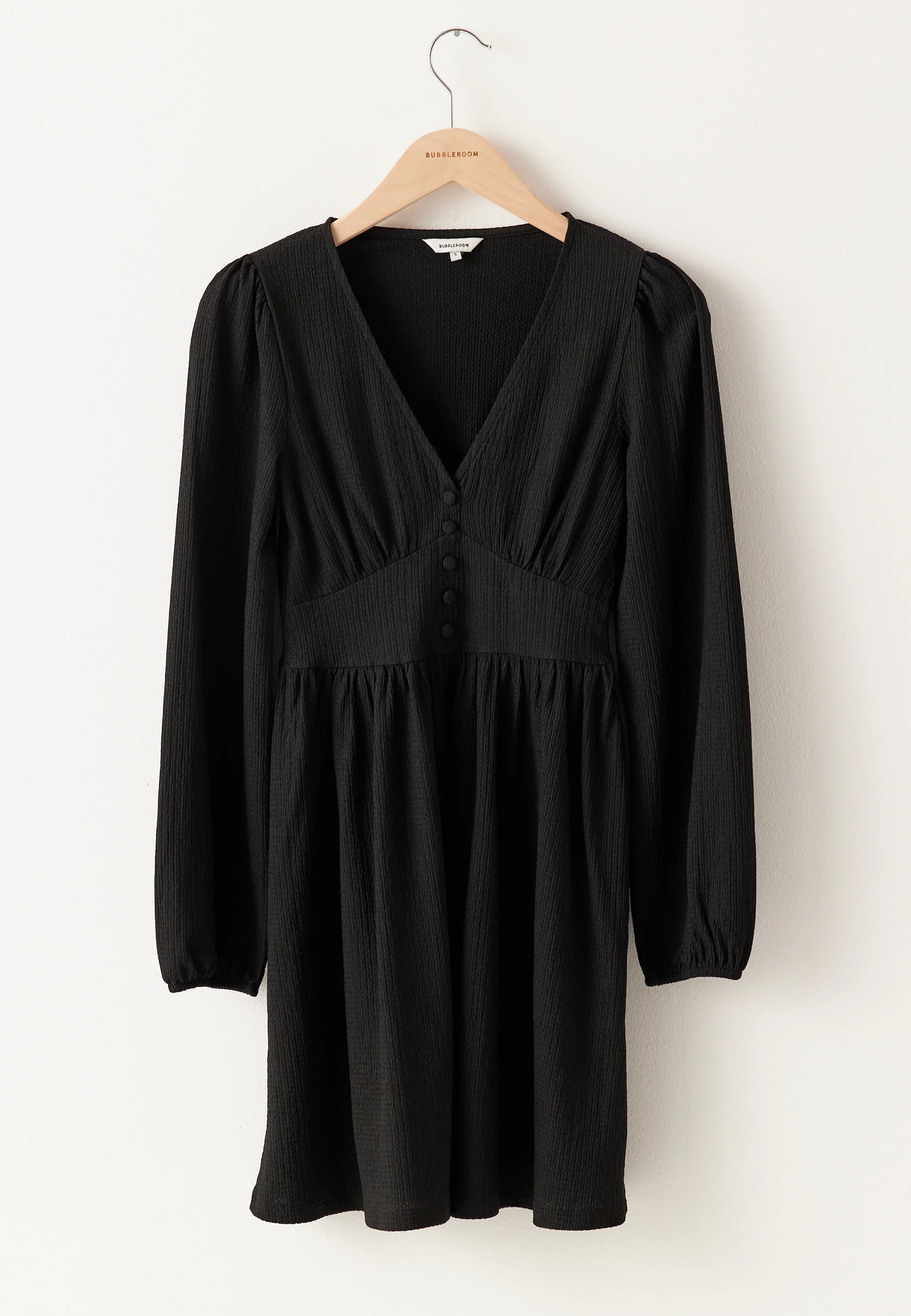 Structure Button Mini Dress - Image 6