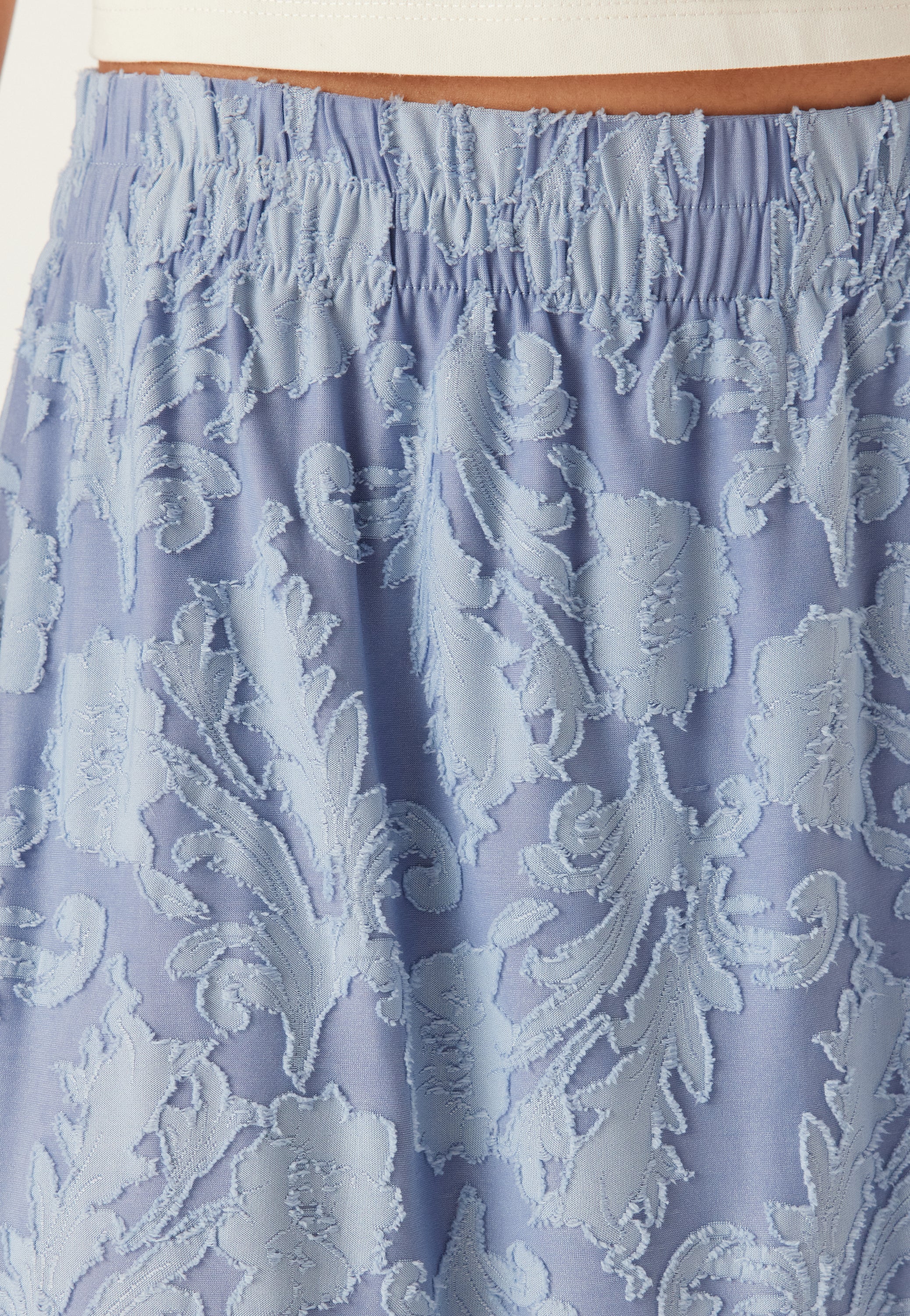 Structure Floral Maxi Skirt - Image 5