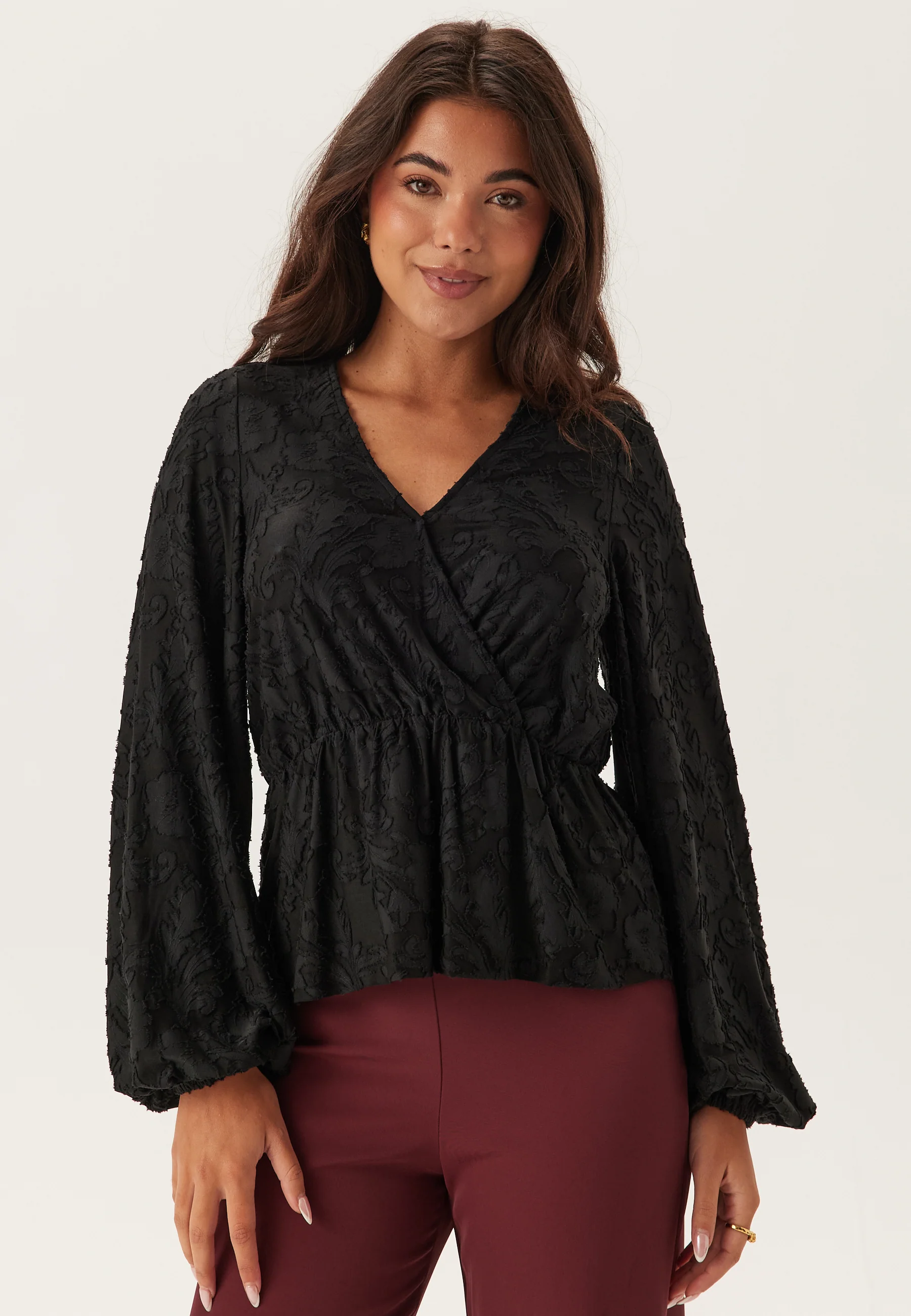 Structure Floral Top