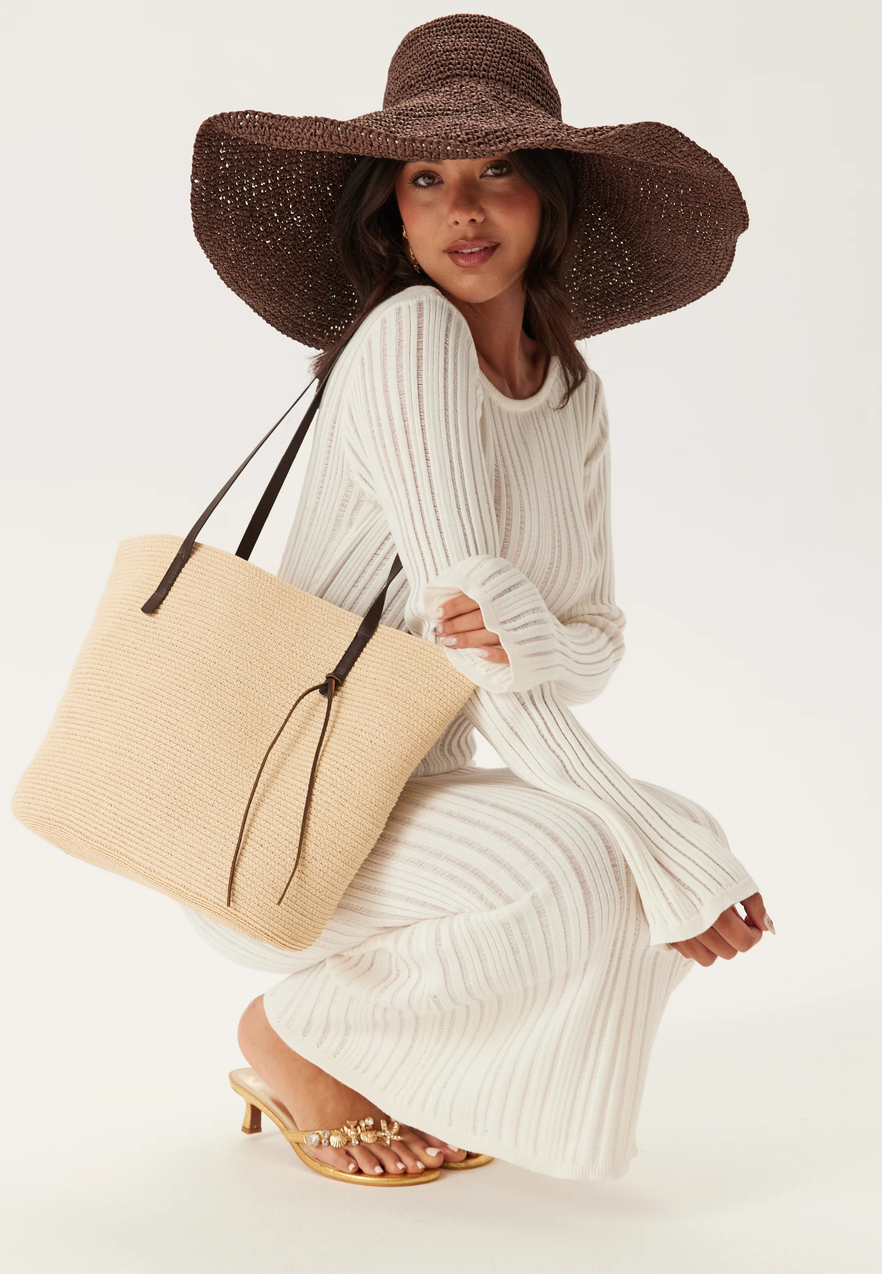 Structure Knitted Dress - Image 4