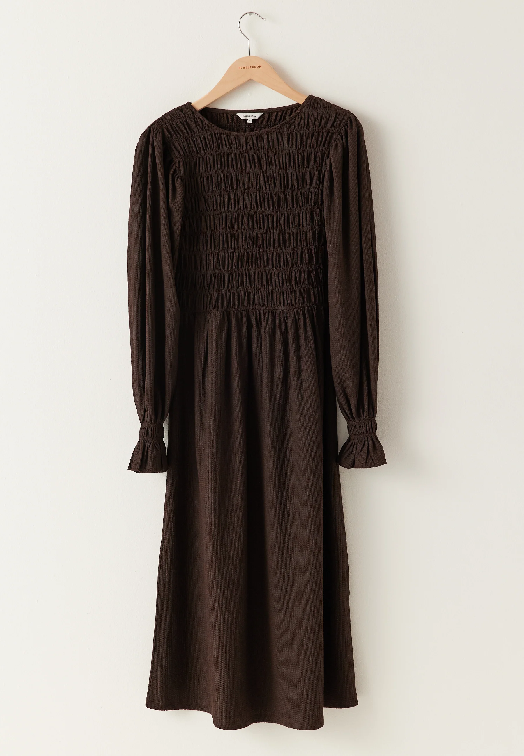 Structure Long Sleeve Midi Dress - Image 5