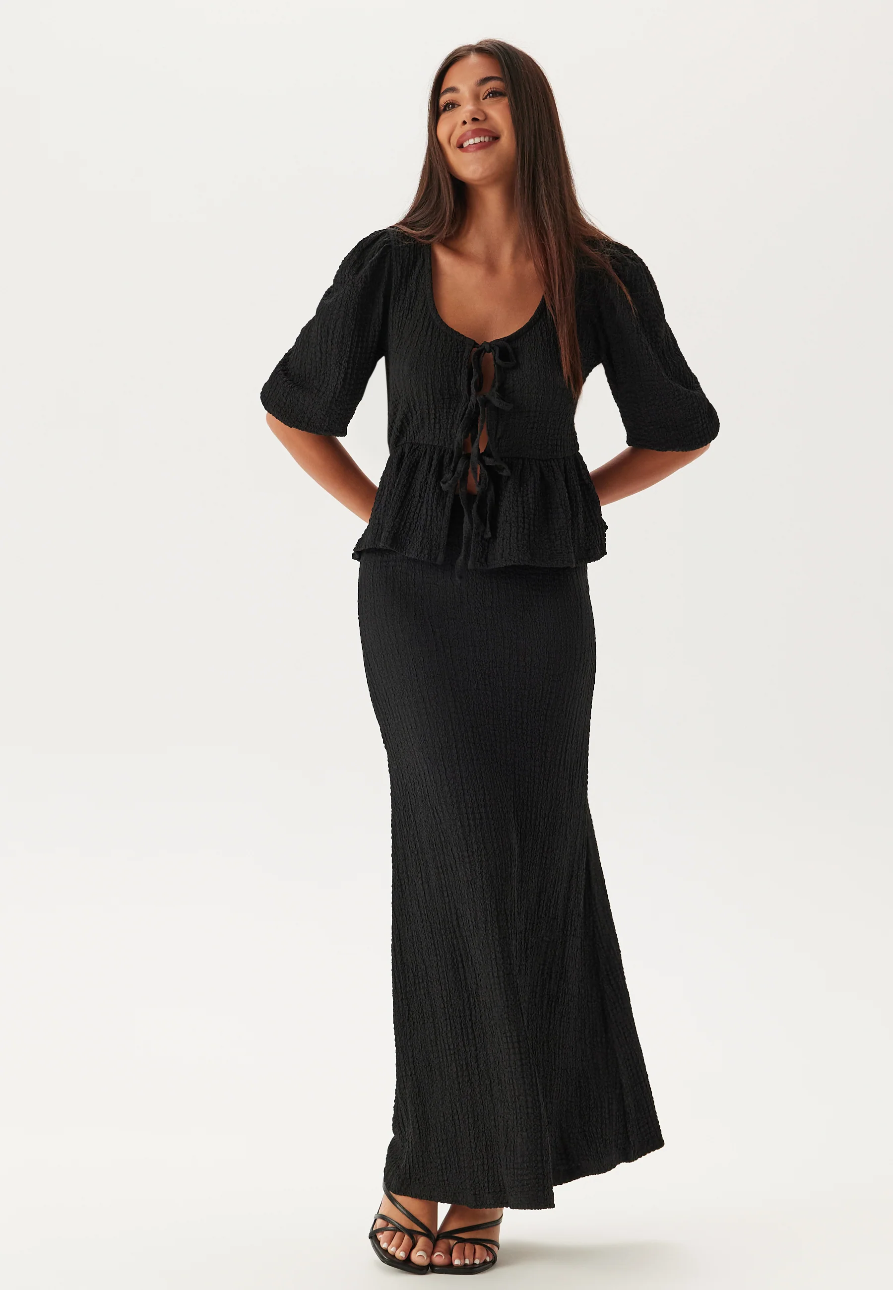 Structure Maxi Skirt