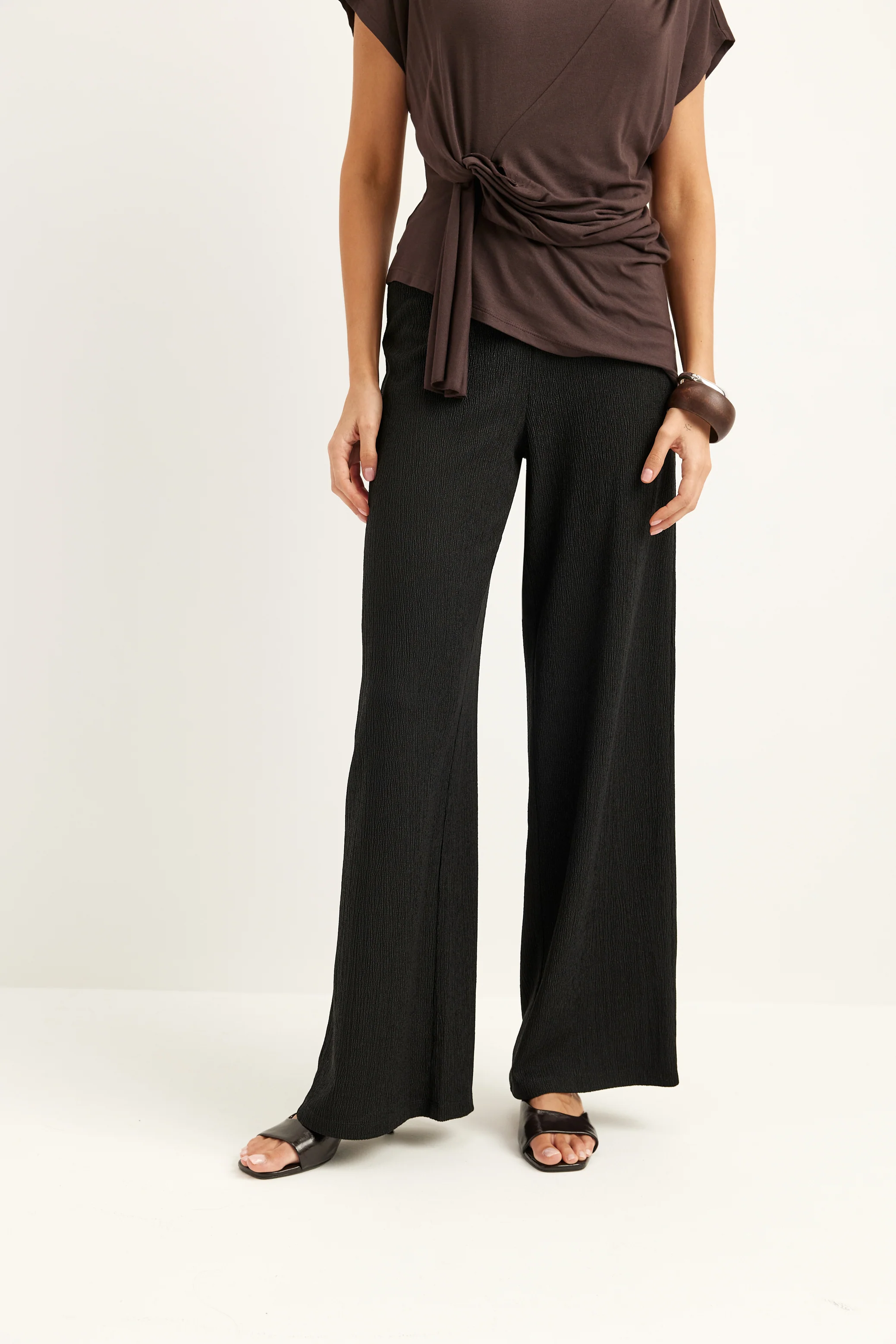 Structure Wide Trousers - Image 2