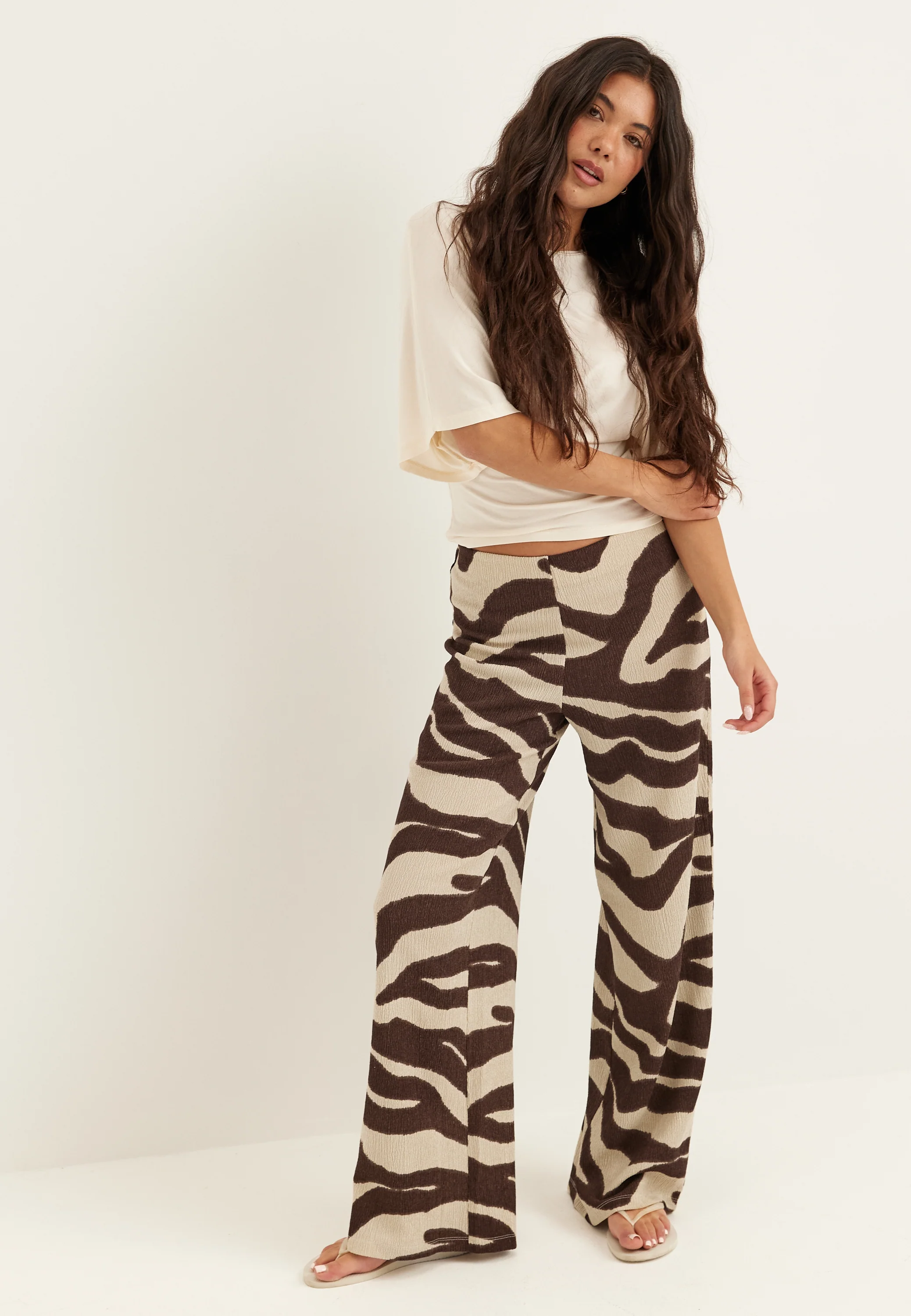 Structure Wide Trousers - Image 5