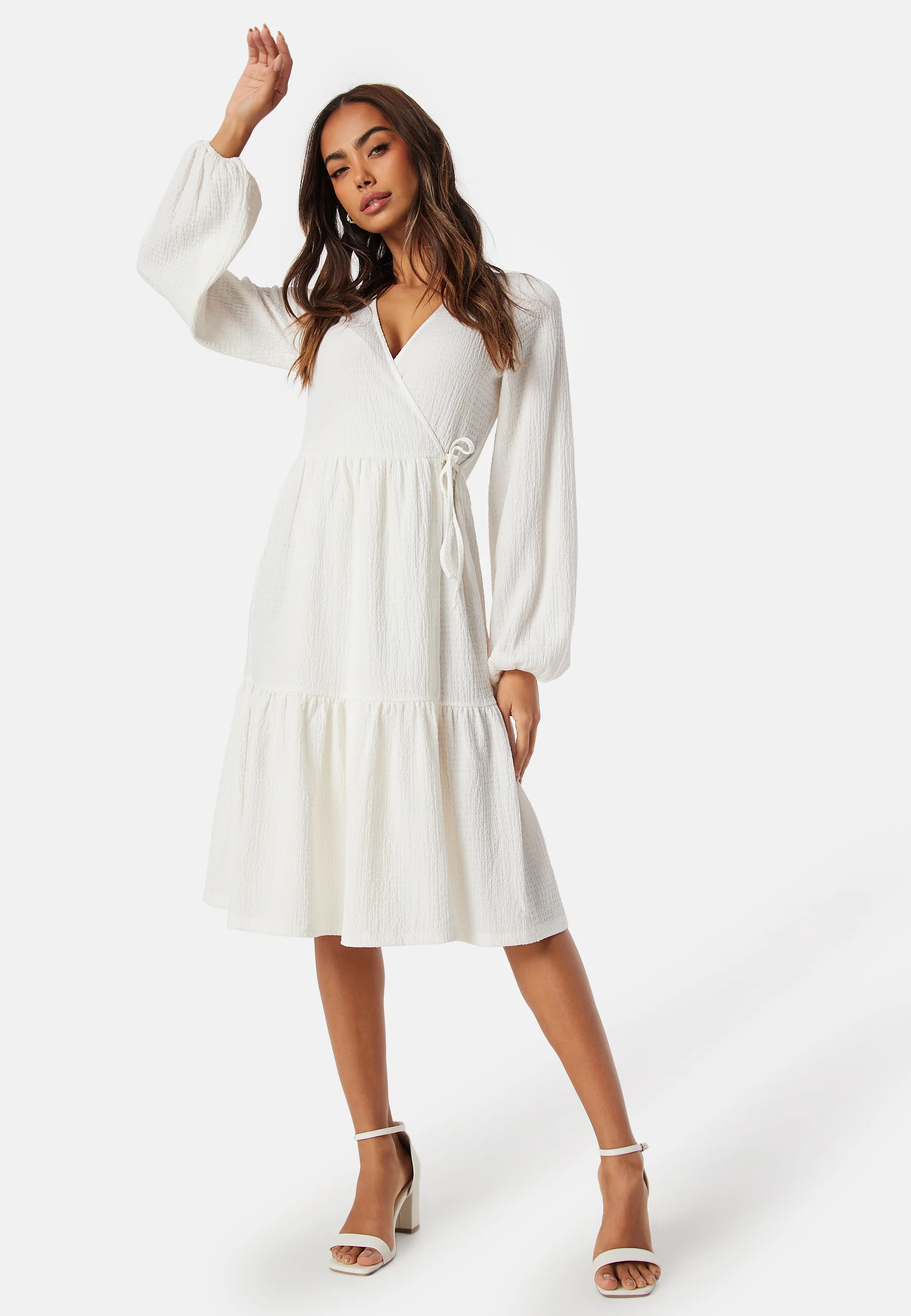 Structure Wrap Dress - Image 2