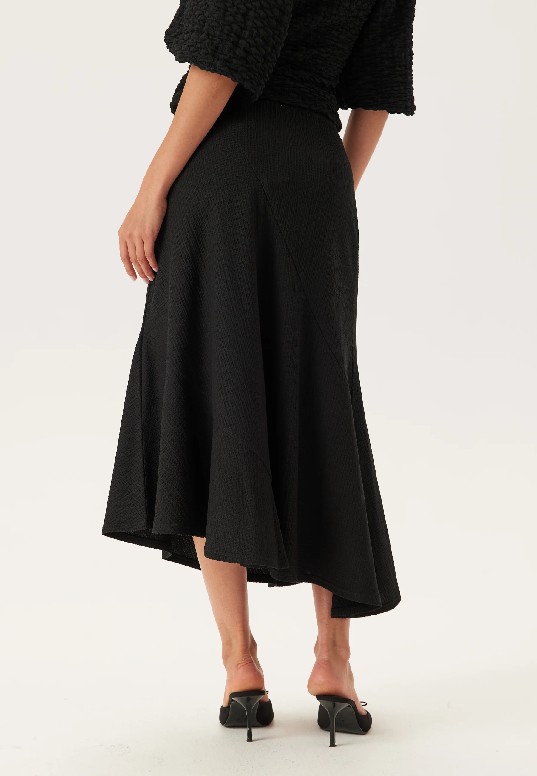 Structured Asymmetric Skirt - Image 2