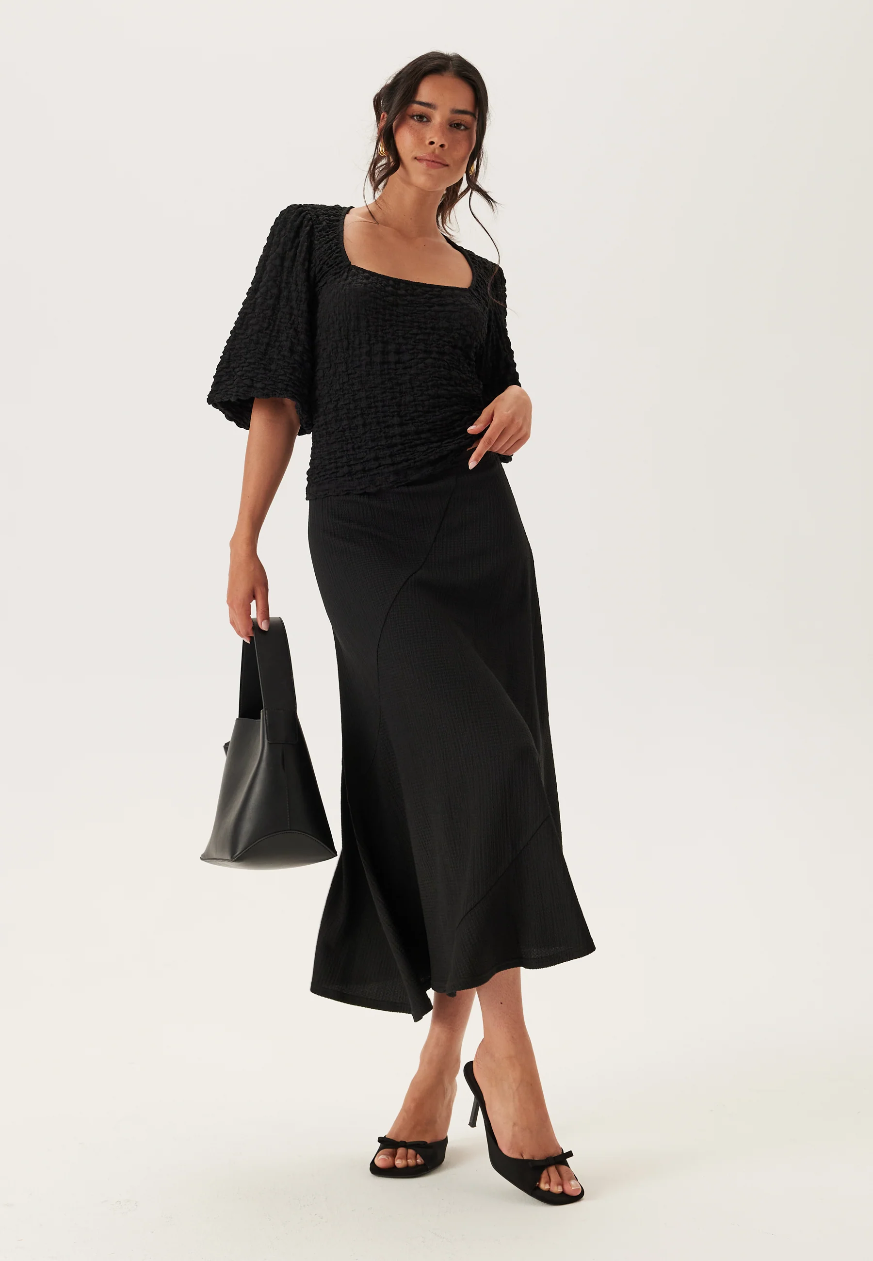 Structured Asymmetric Skirt - Image 3
