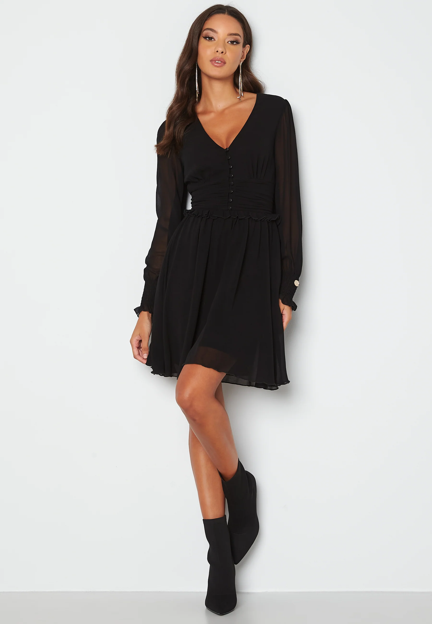 Sue Ruffle Dress - Image 2