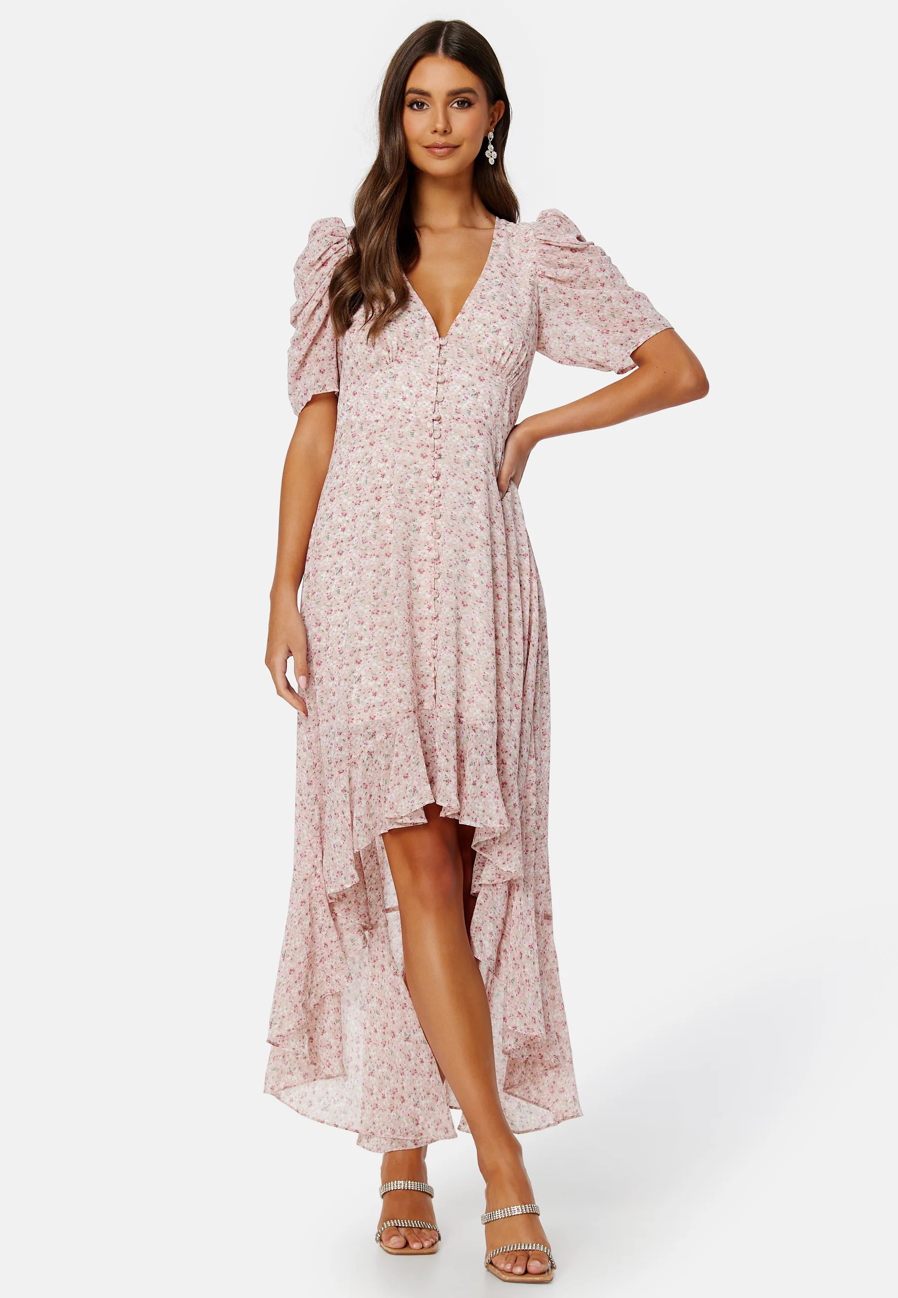 Summer Luxe High-Low Midi Dress - Image 4