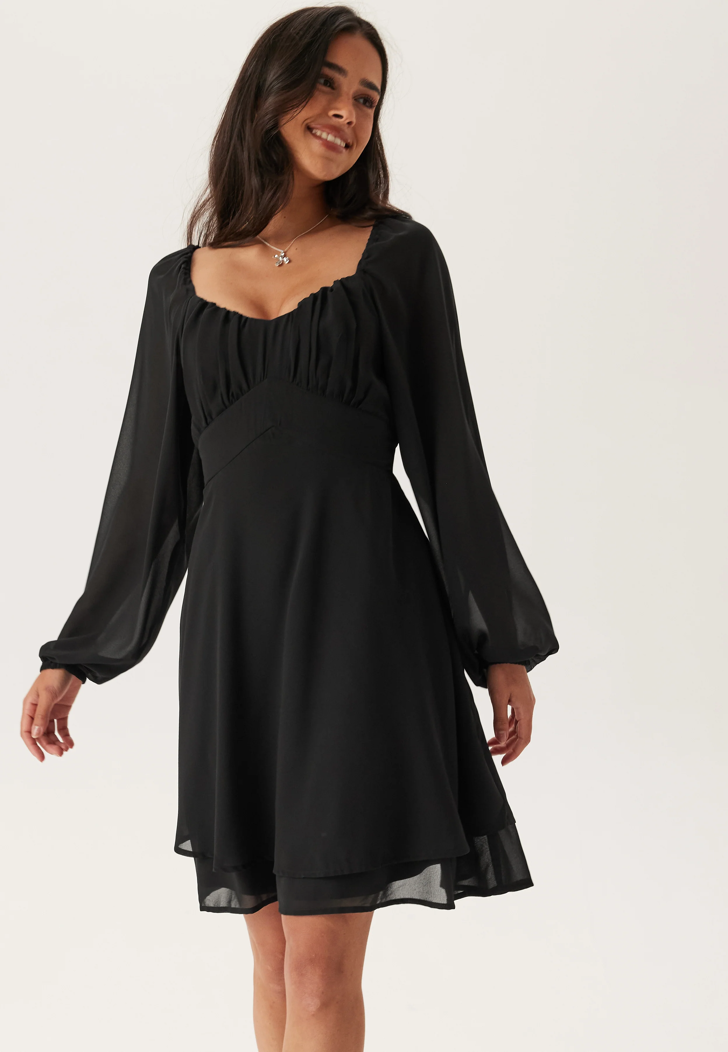 Sweetheart L/S Dress - Image 2