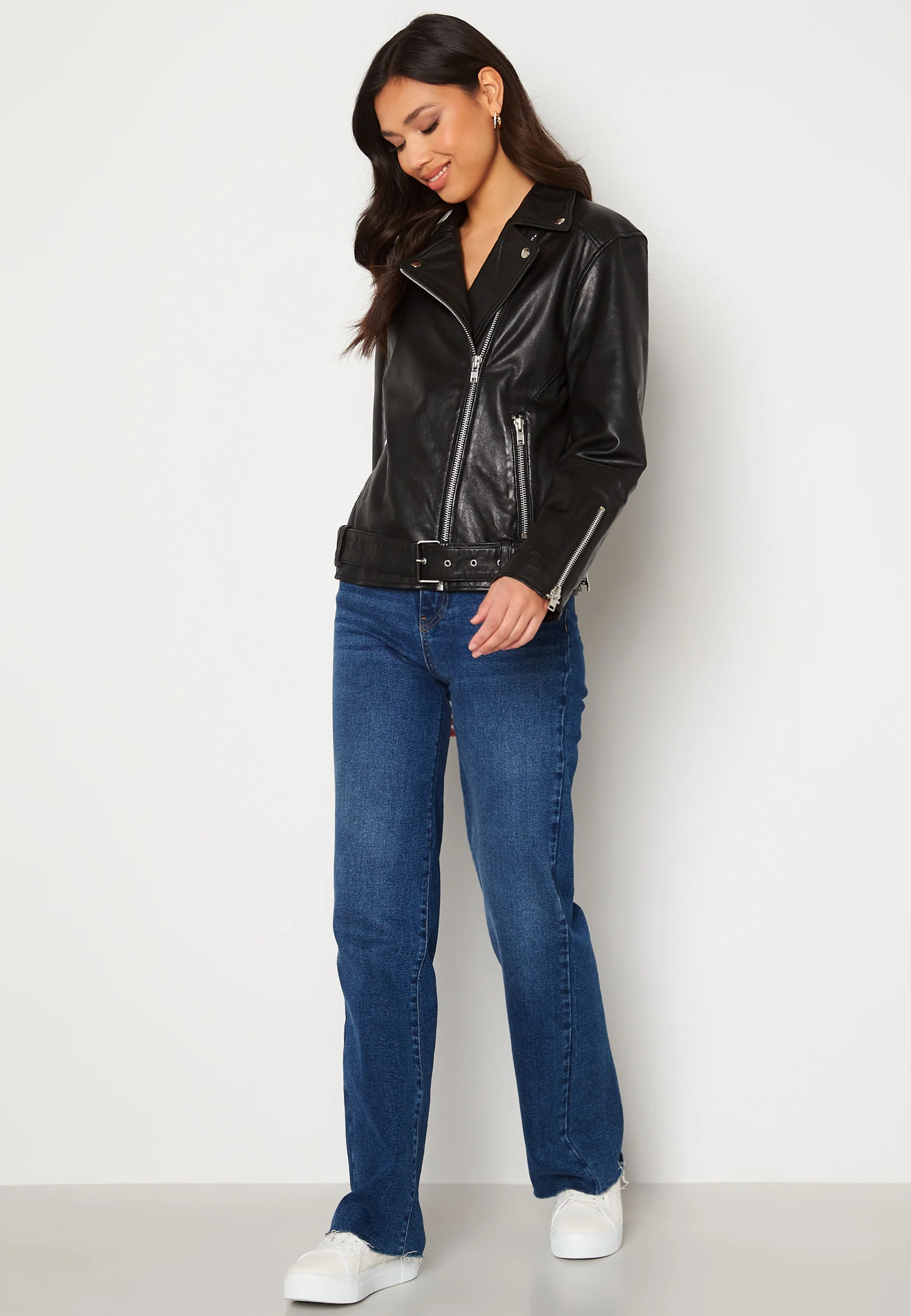 Tessa Oversized Biker - Image 2