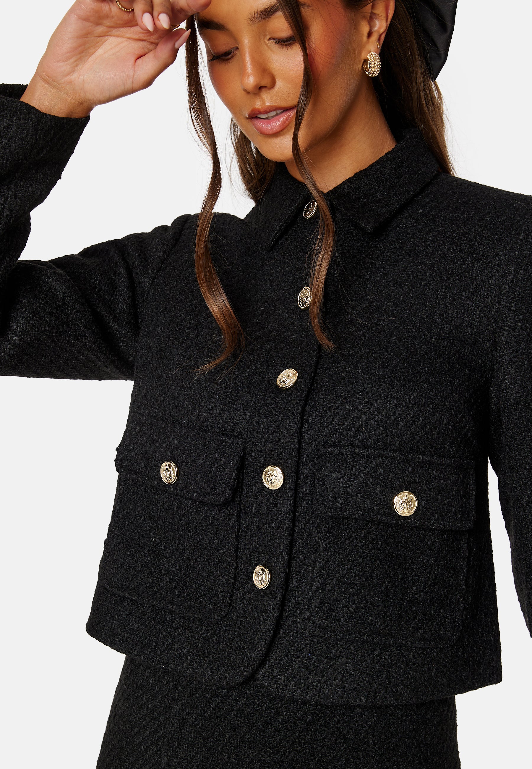 Thara Bouclé Jacket - Image 3