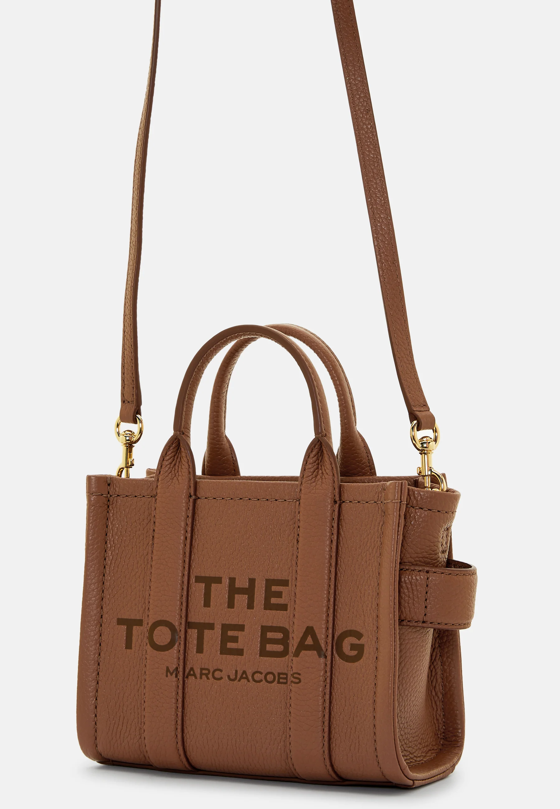 The Micro  Leather Tote - Image 3
