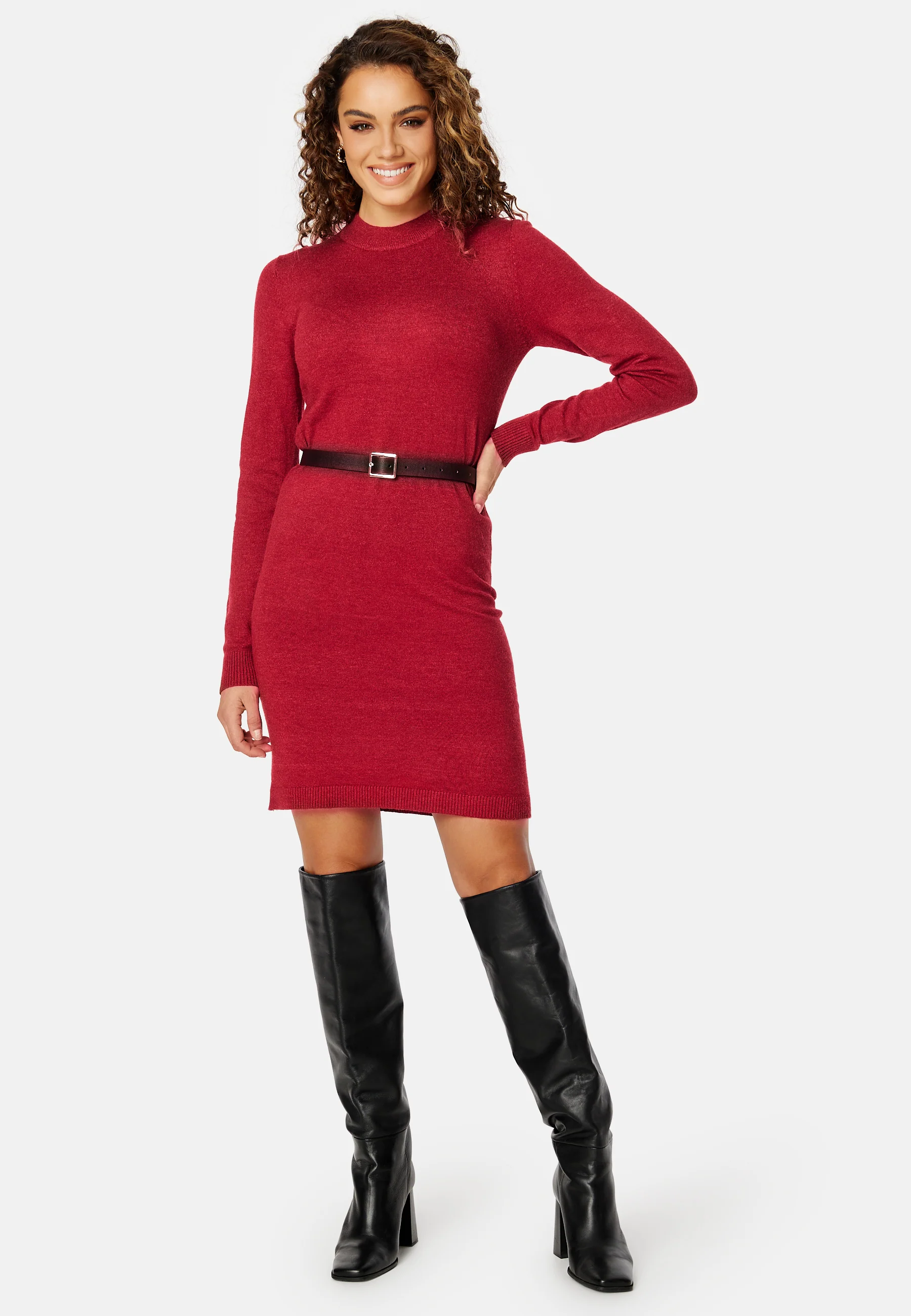 Thess L/S Knit Dress - Image 2