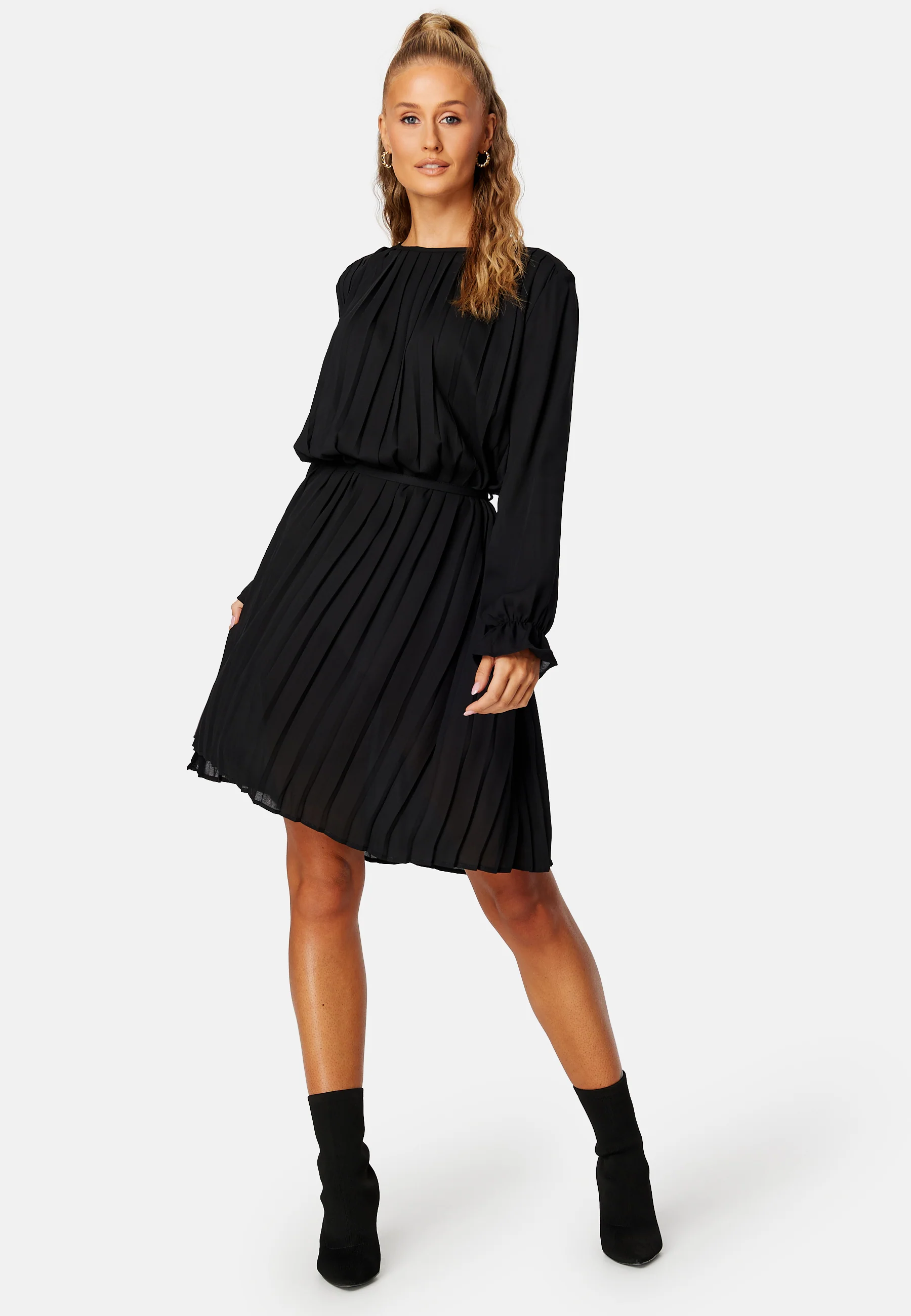 Thilda 3/4 Plisse Dress - Image 2