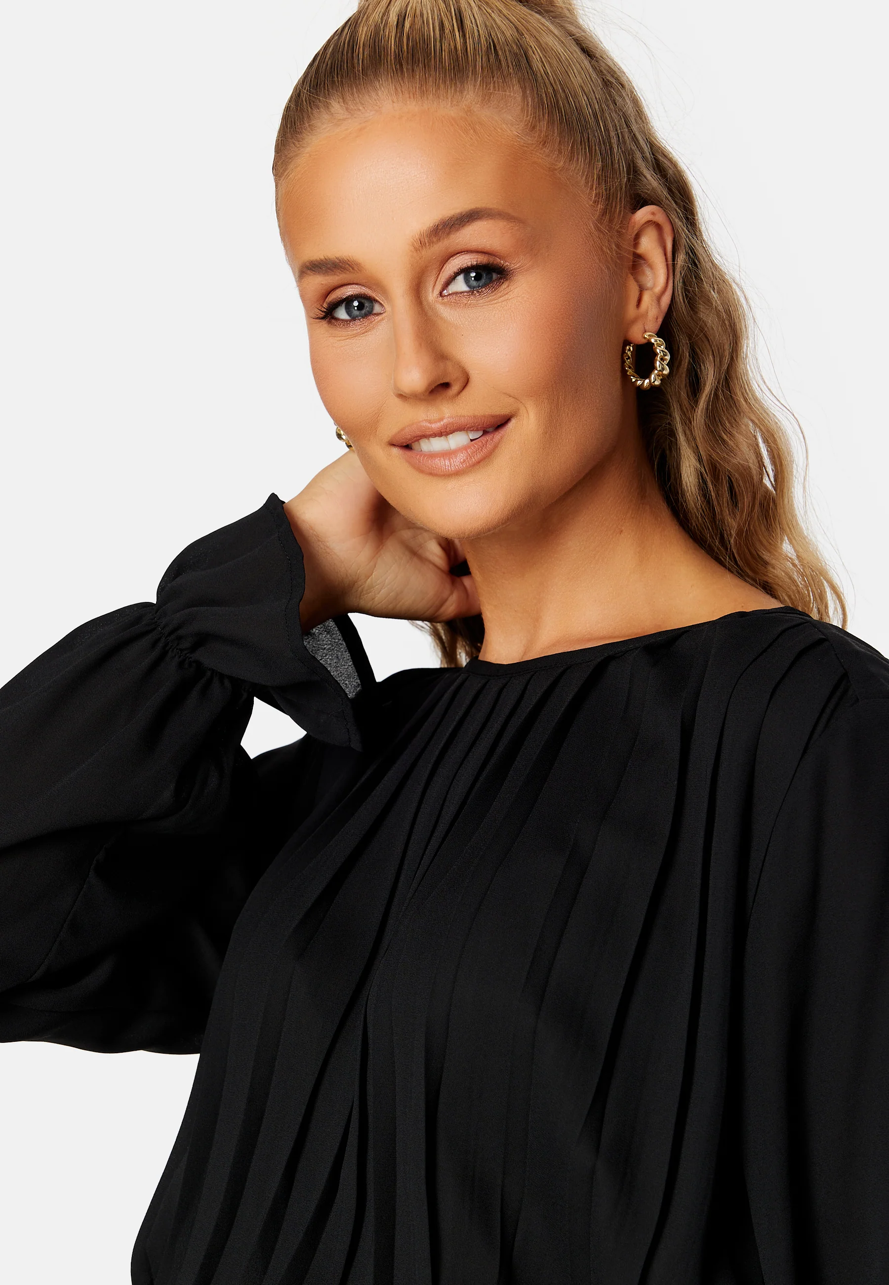 Thilda 3/4 Plisse Dress - Image 4