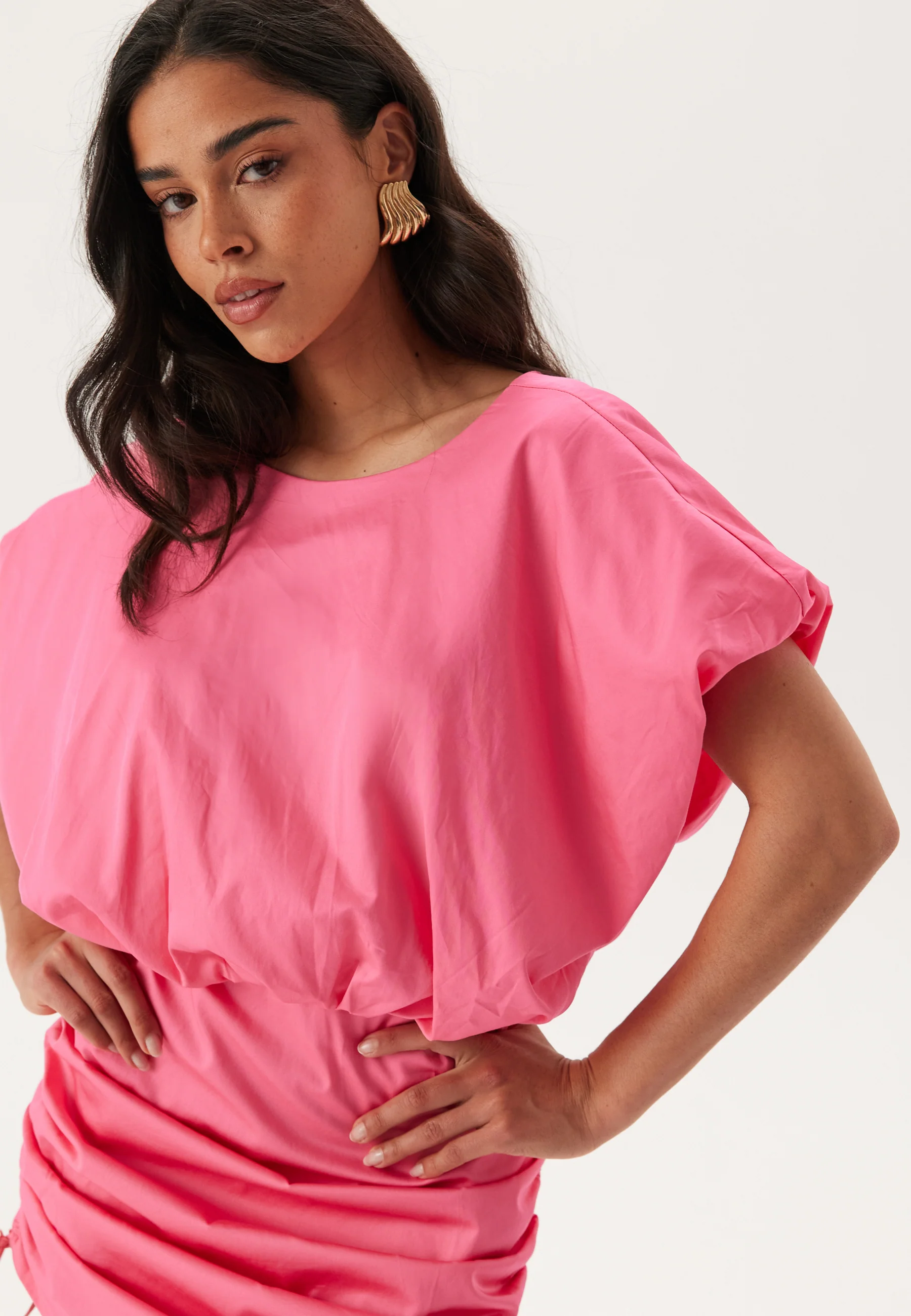 Tie Back Mini Dress - Image 4