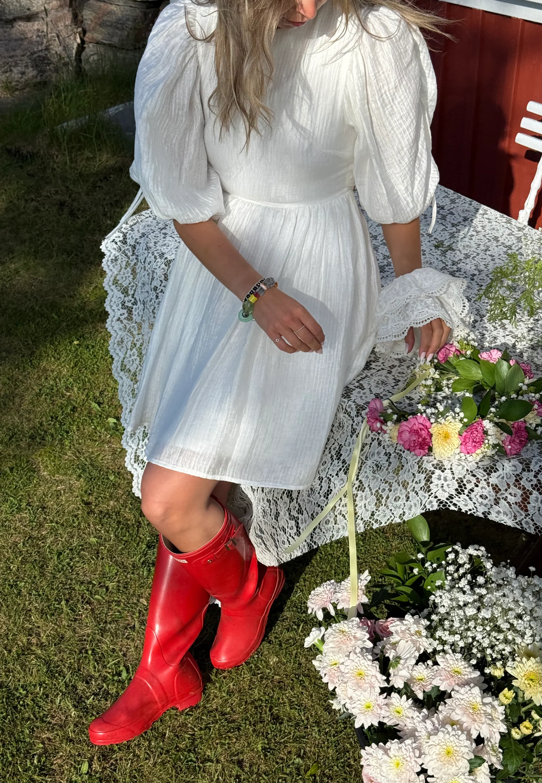 Tie Back Short Dress - Image 9