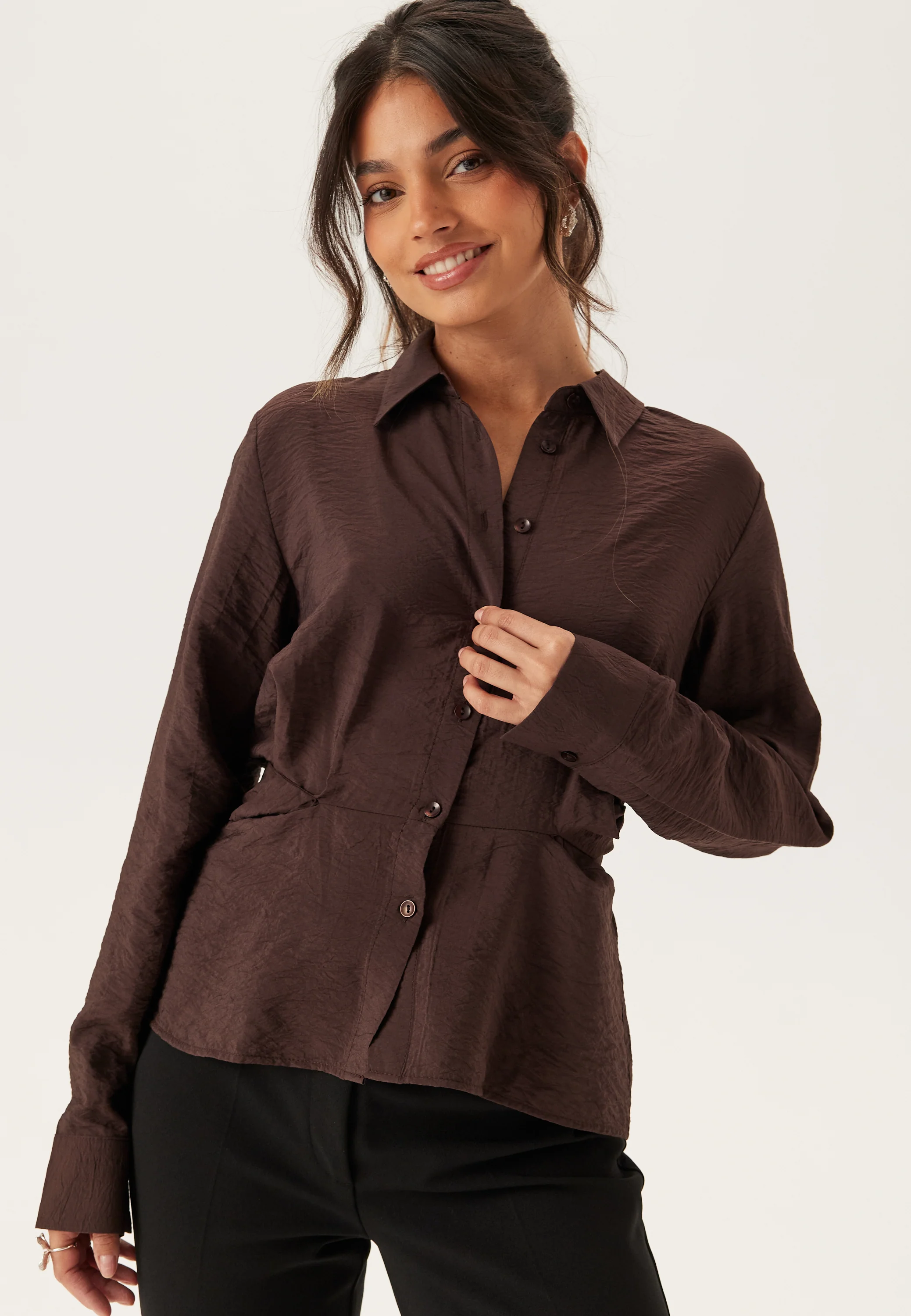 Tie Detail Shirt - Image 4