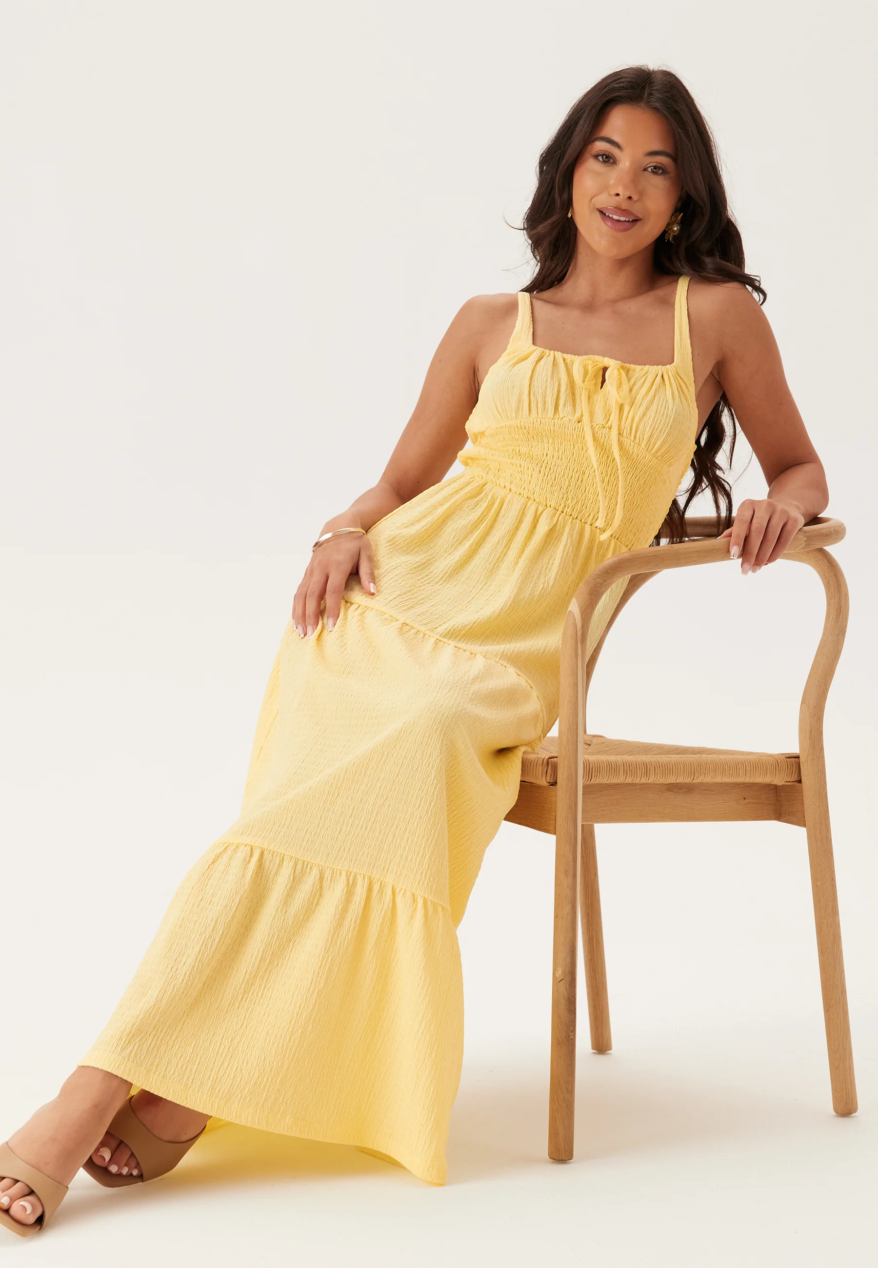 Tie Smock Dress - Image 2