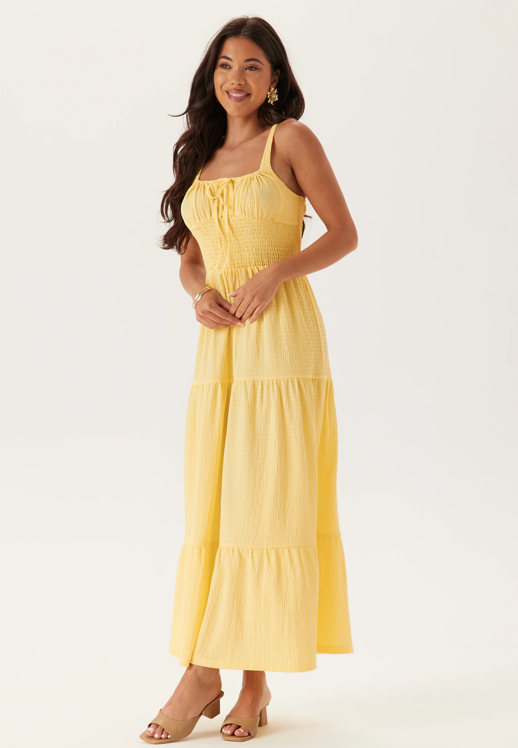 Tie Smock Dress - Image 3