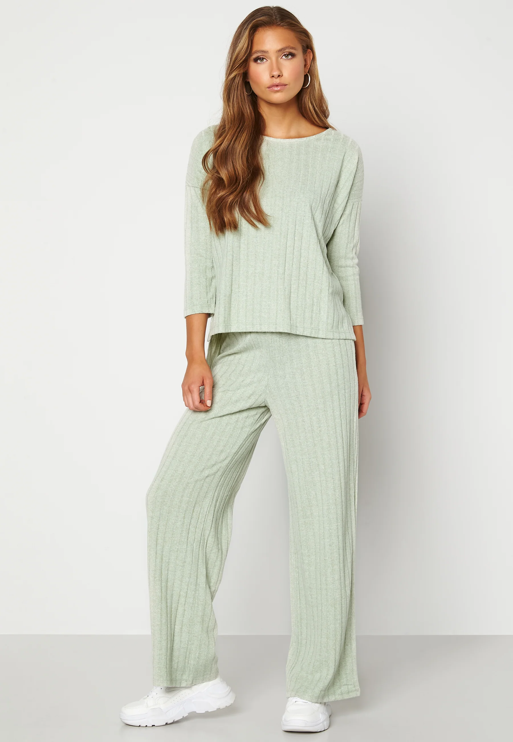Tilda 3/4 Rib Blouse - Image 2