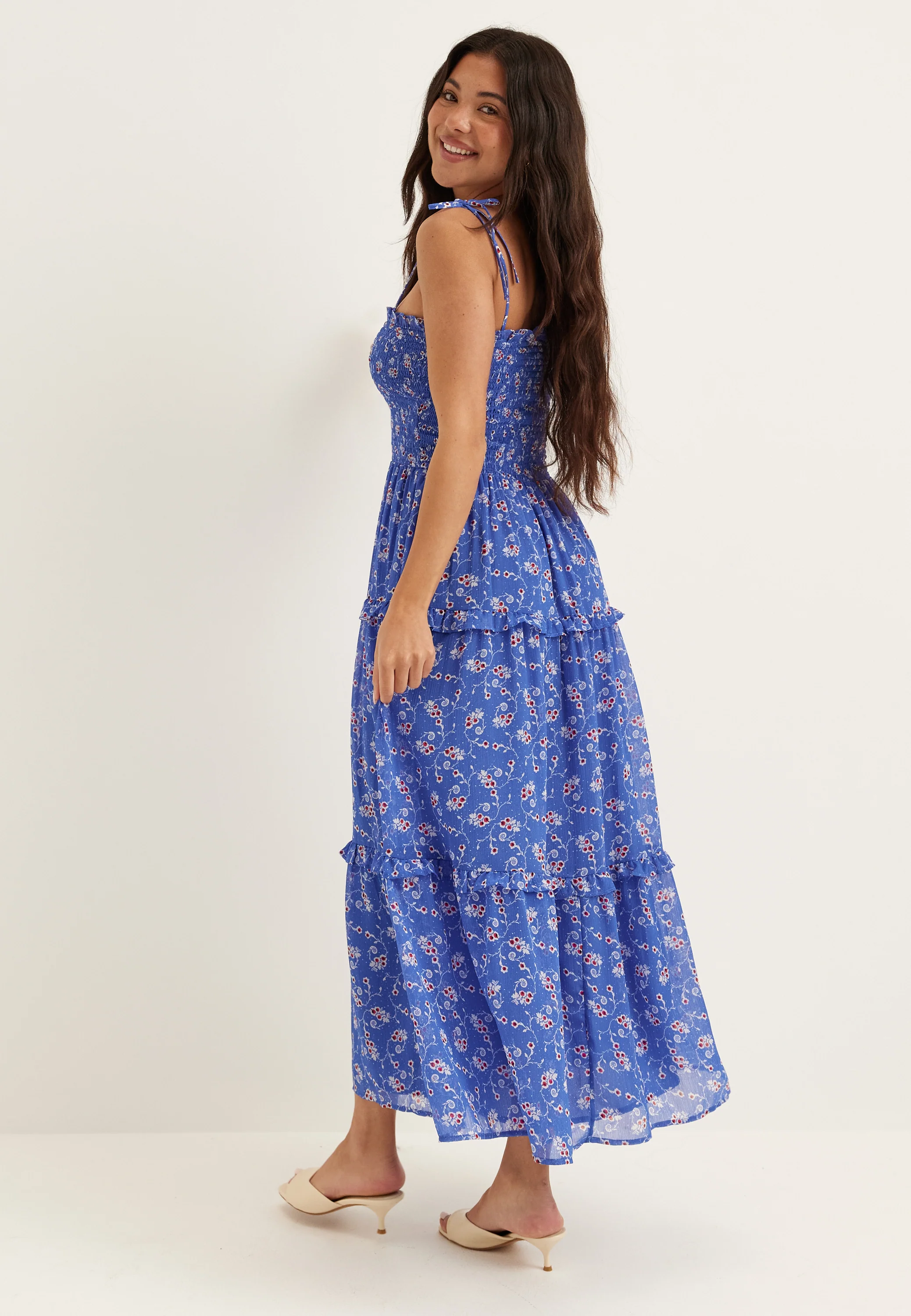 Tjw Aop Chiffon Maxi Dress Ext - Image 3