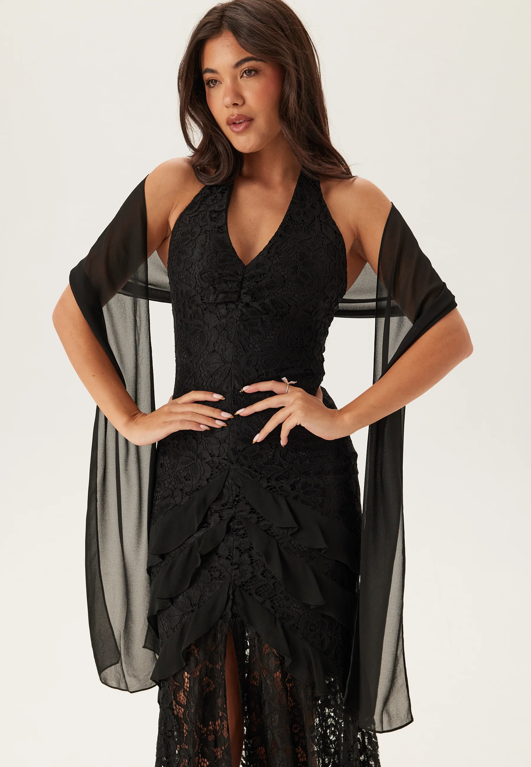 Tommy Halter Neck Lace Maxi - Image 5
