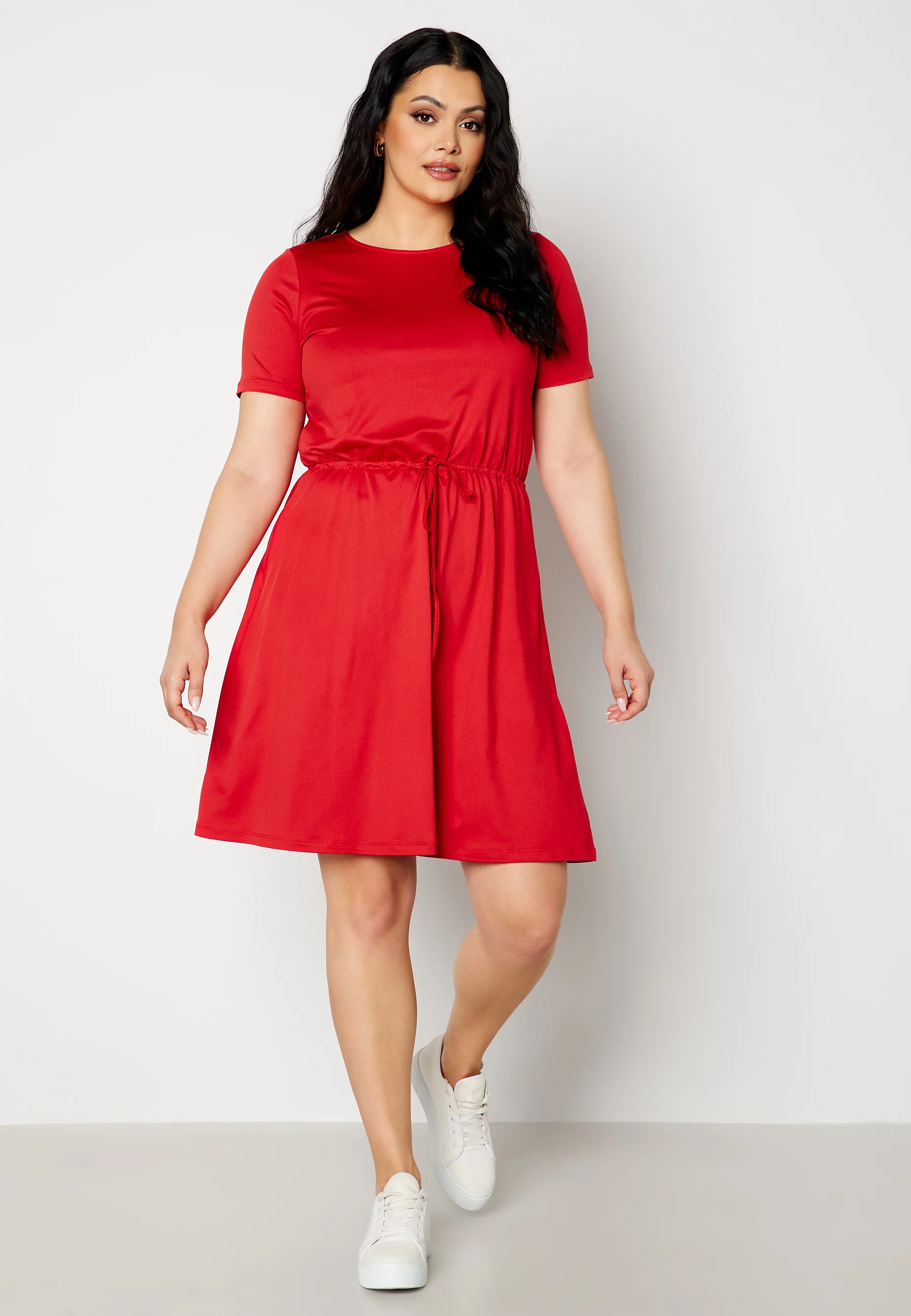 Tova short sleeve drawstring dress - Image 6