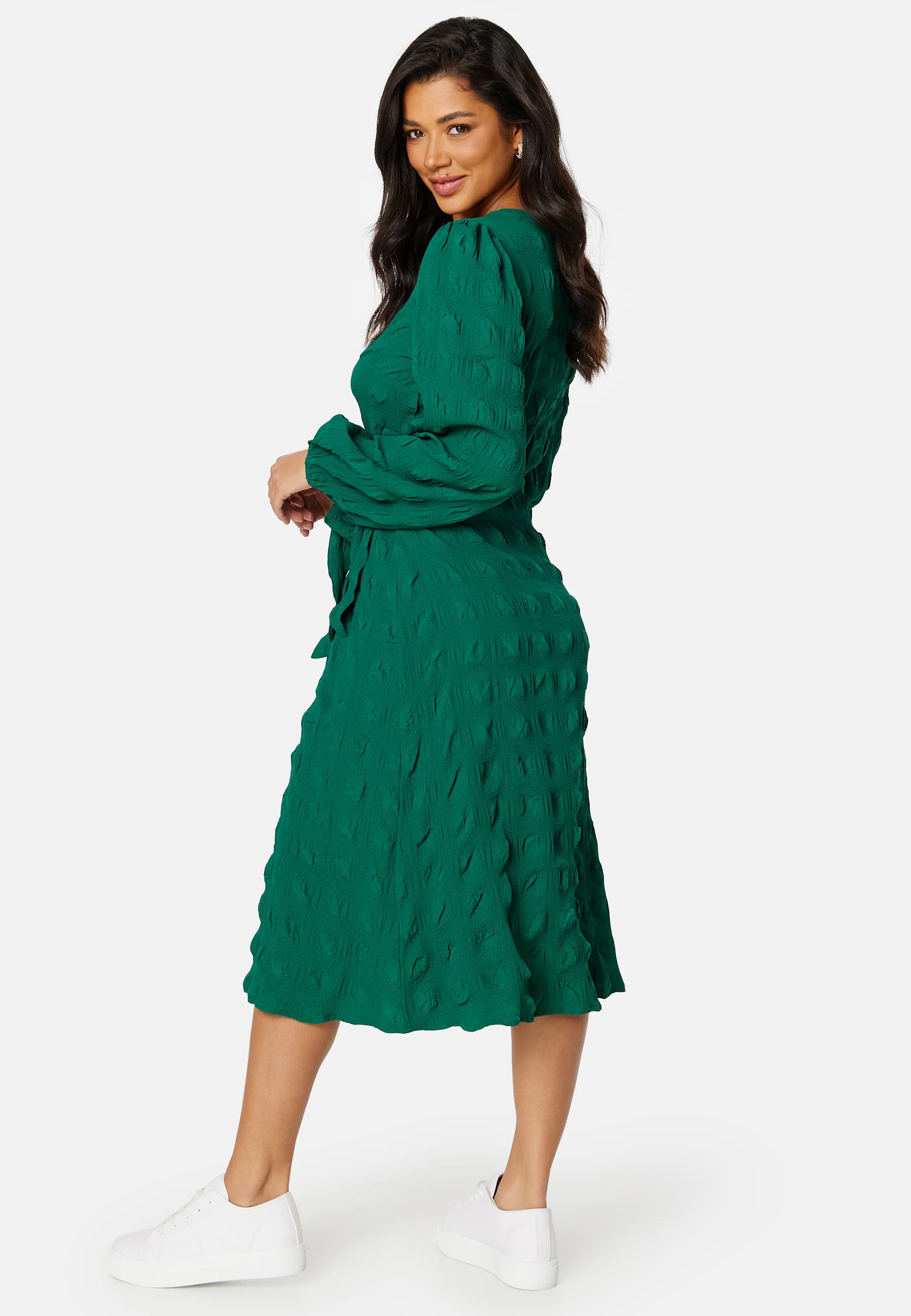 Triniti midi wrap dress - Image 3