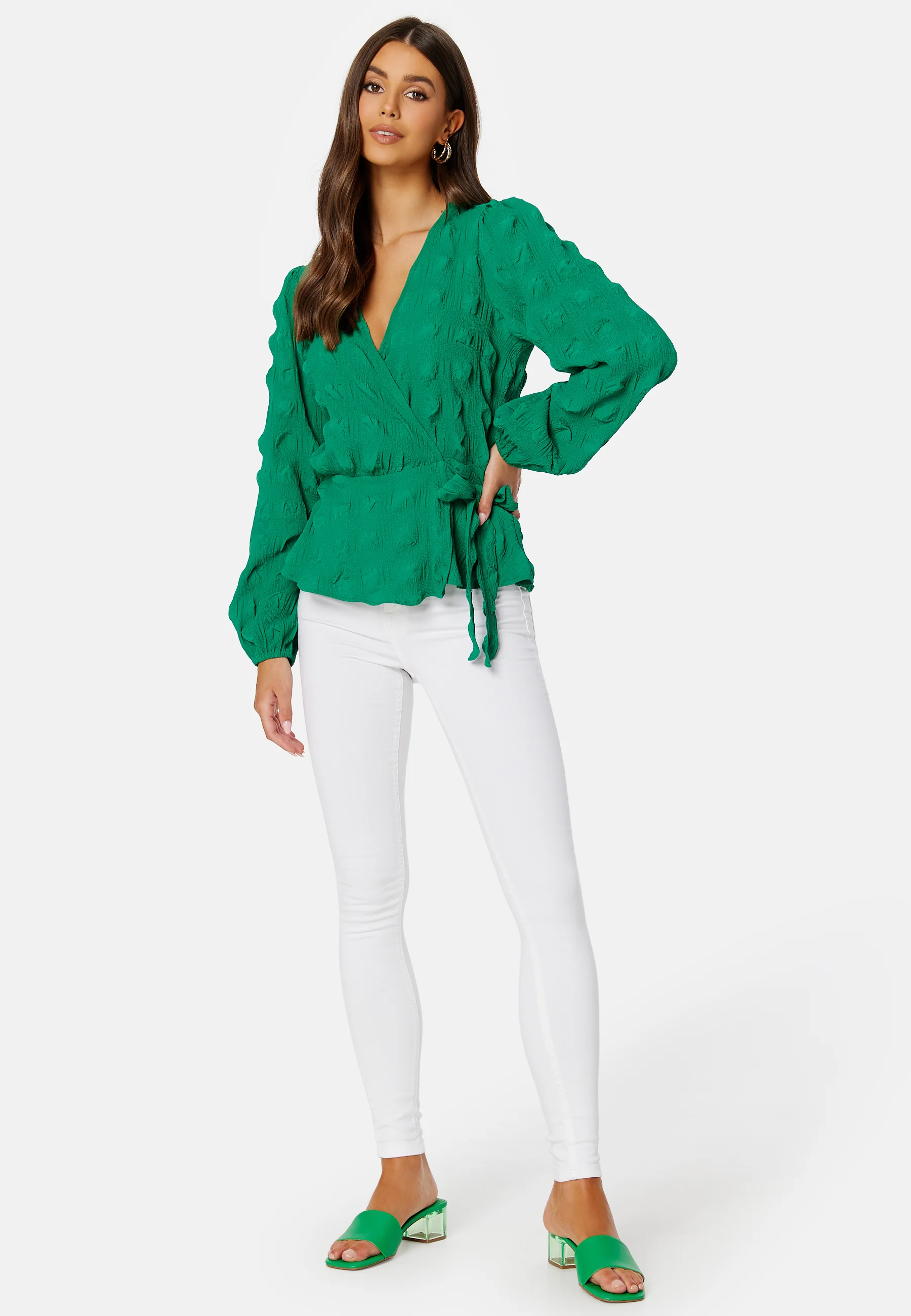 Triniti wrap blouse - Image 4