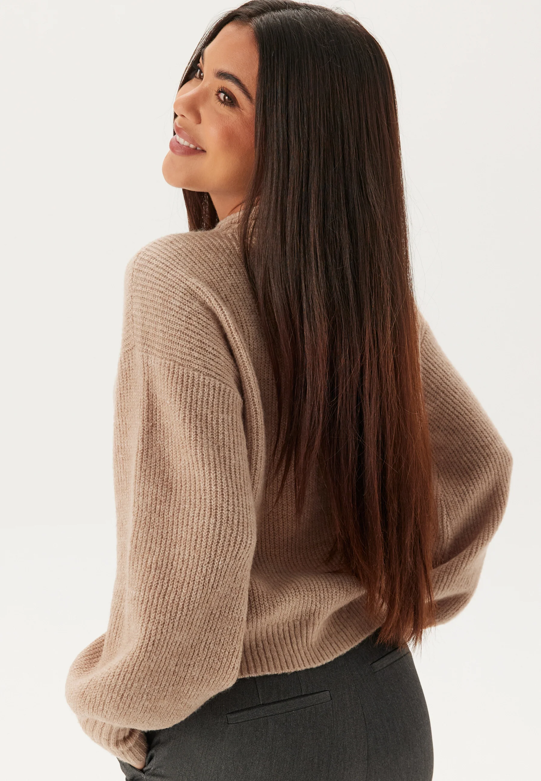 Turtleneck Knitted Sweater - Image 2