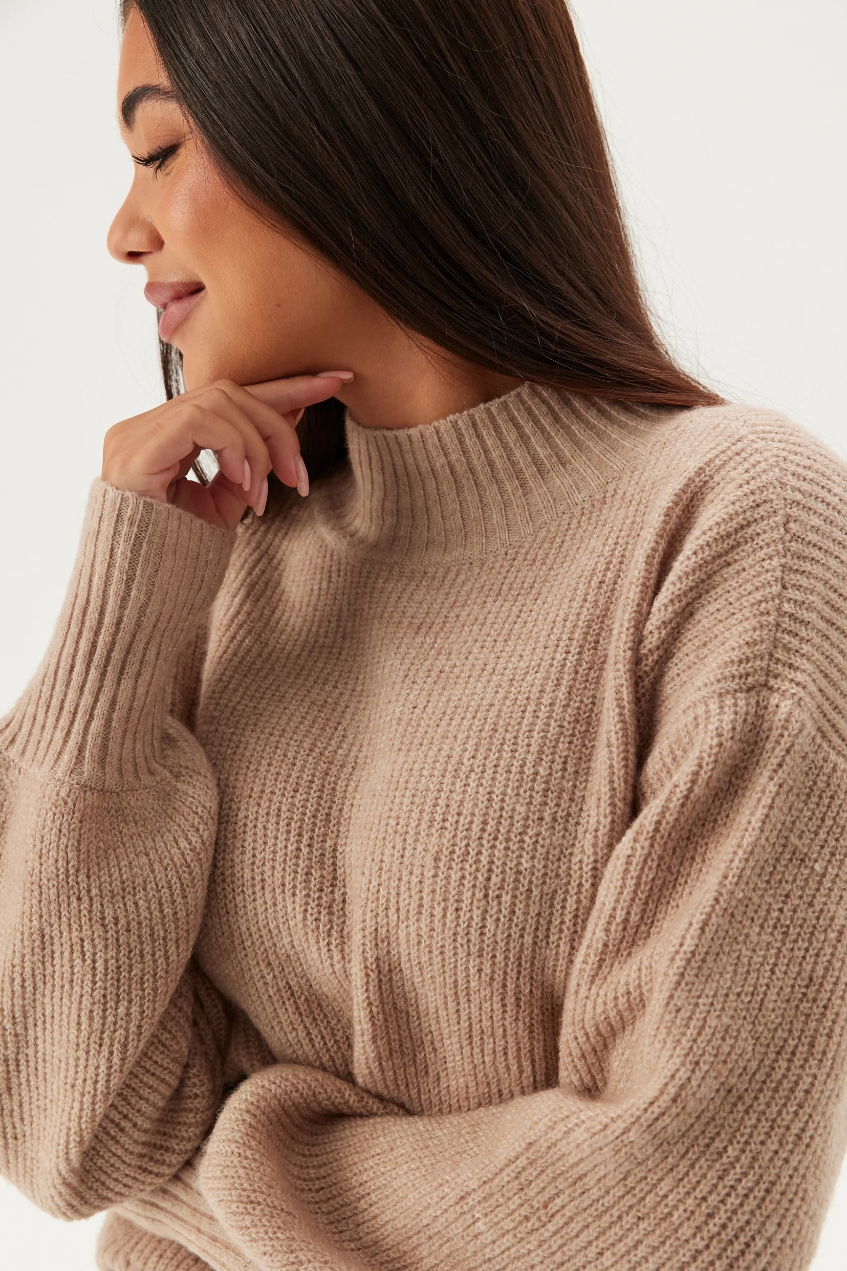 Turtleneck Knitted Sweater - Image 4