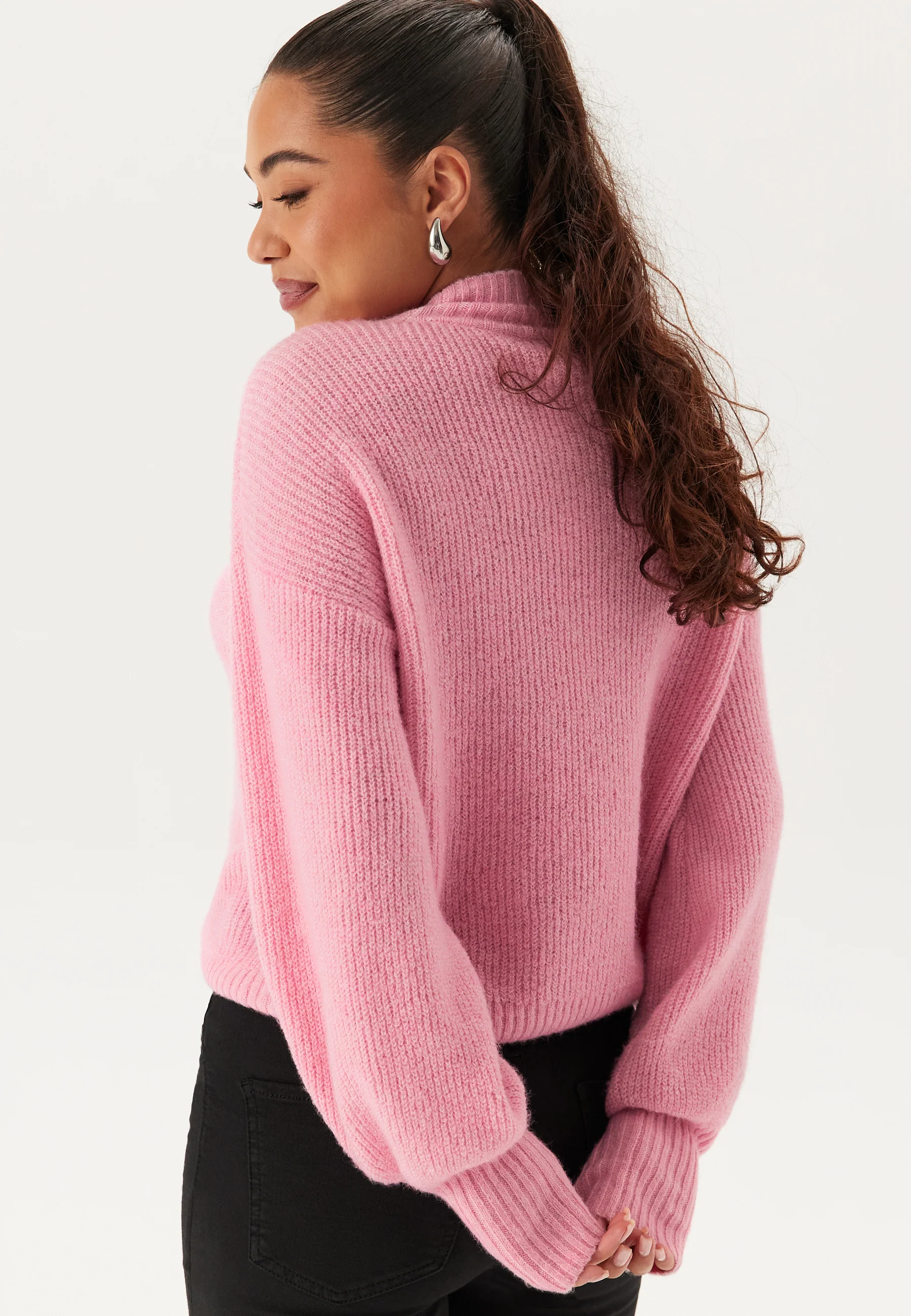 Turtleneck Knitted Sweater - Image 2