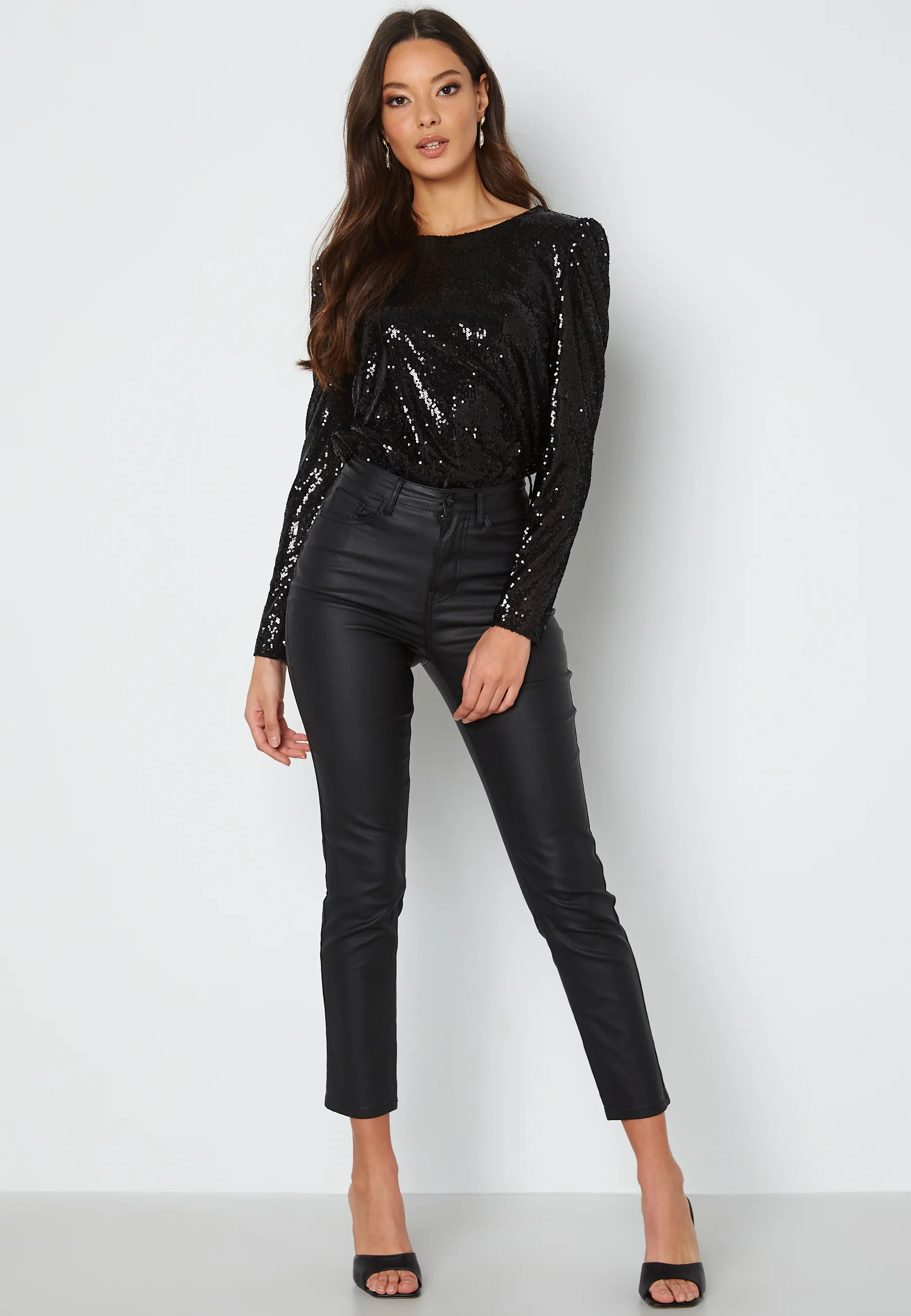 Twinkly L/S Sequin Top - Image 2