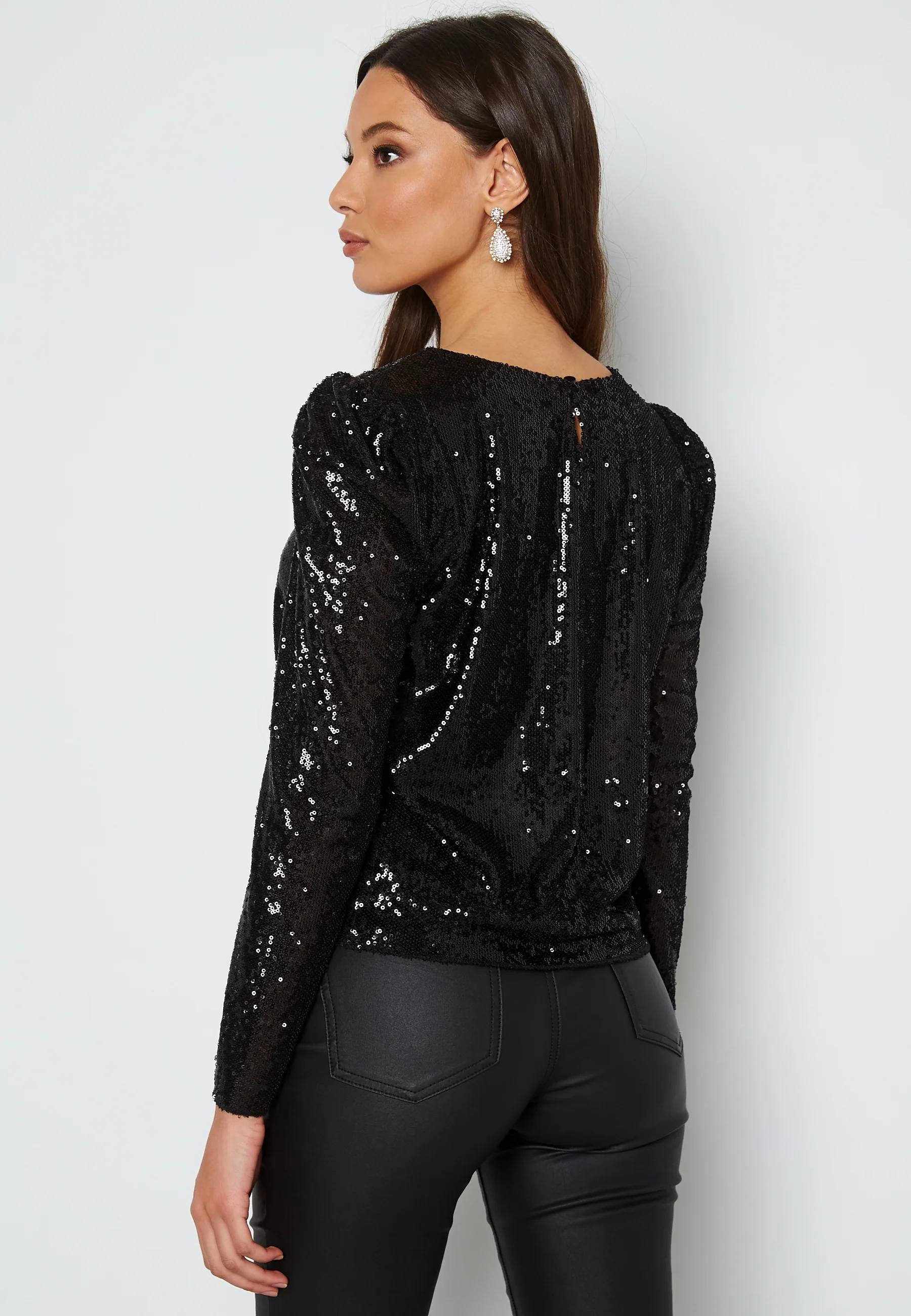 Twinkly L/S Sequin Top - Image 3