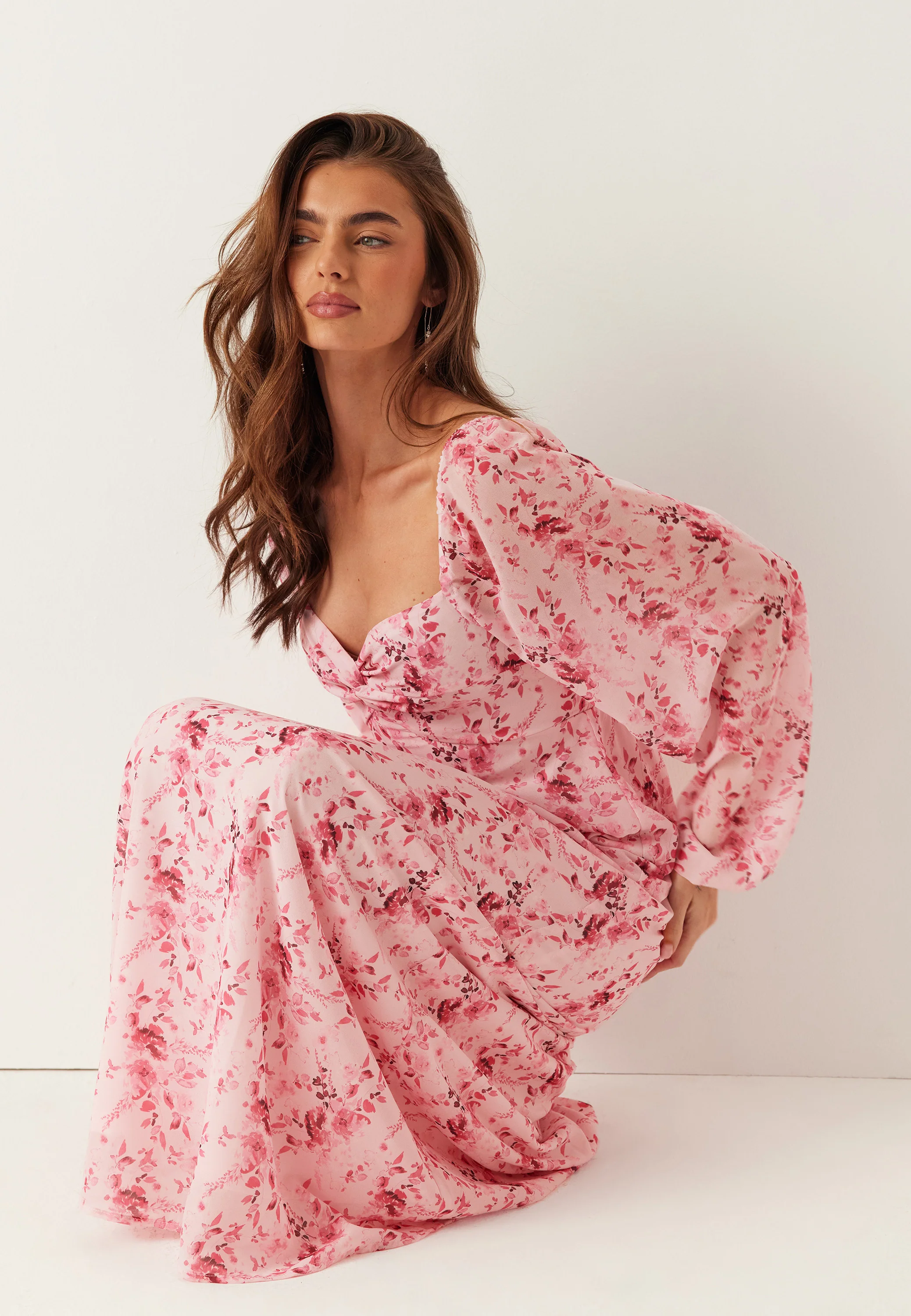 Twist Detail Maxi Dress - Image 5