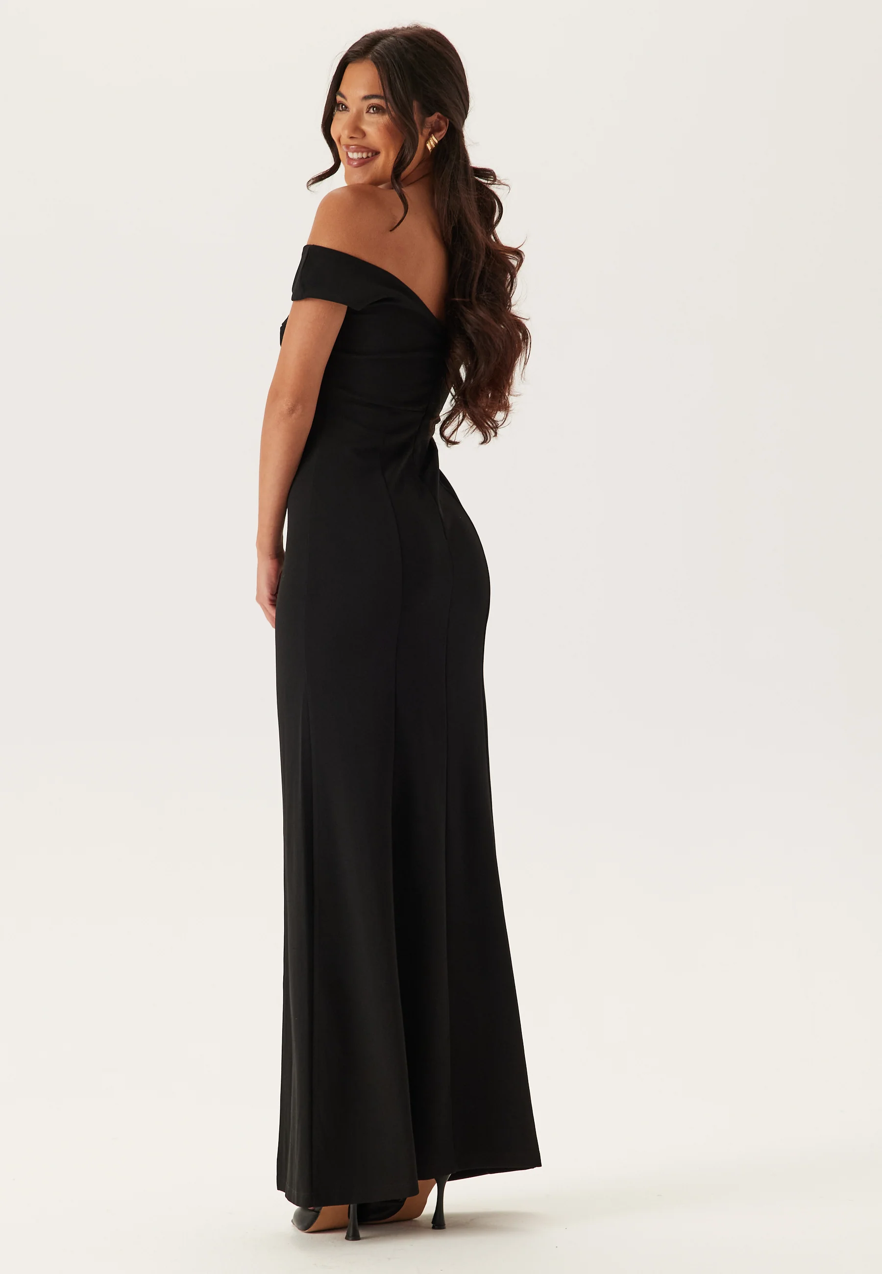 Twist Off Shoulder Gown - Image 5