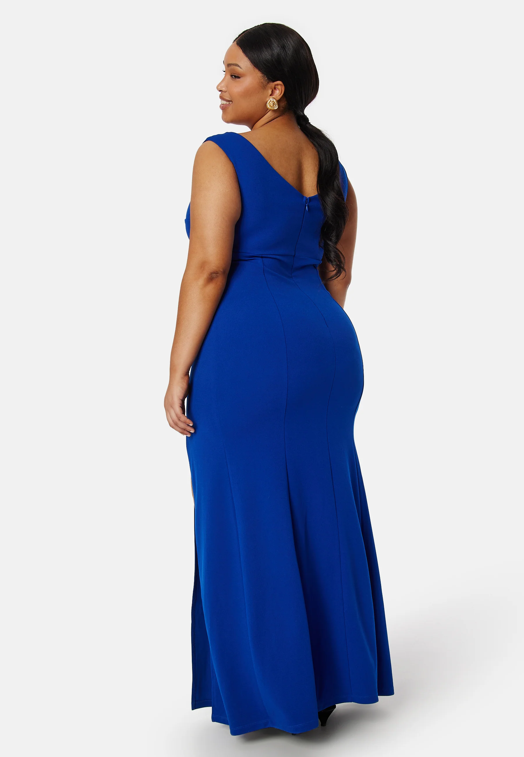 Twist Off Shoulder Gown - Image 6