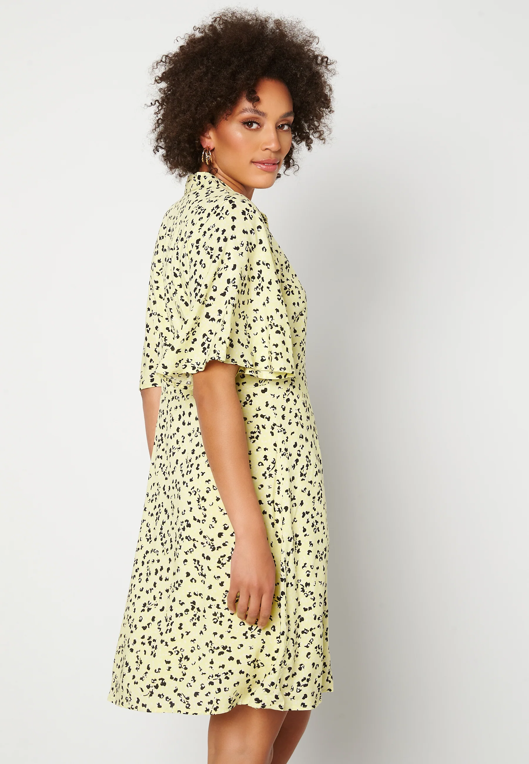 Uma 2/4 Short Shirt Dress - Image 3