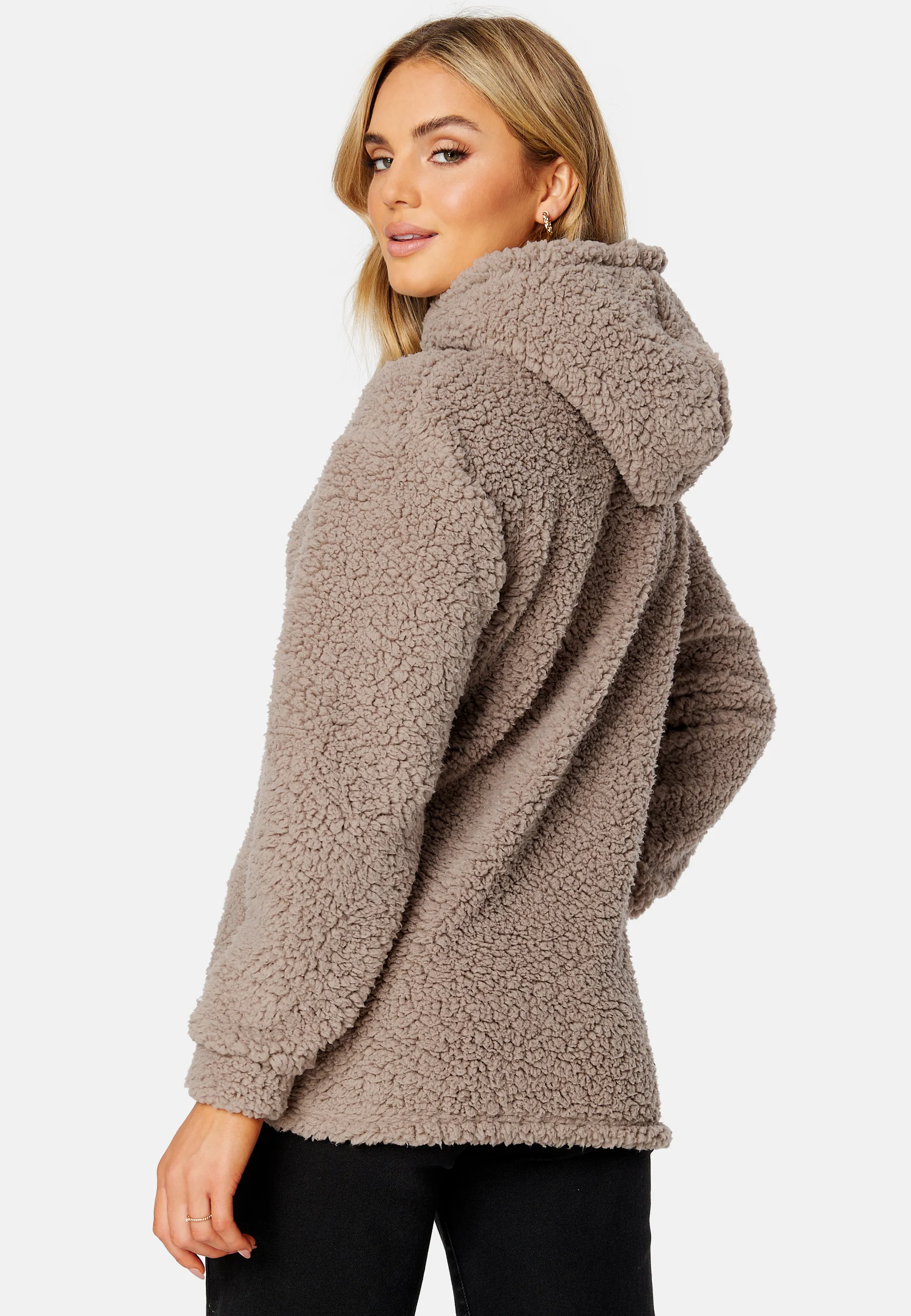 Una fluffy teddy hoodie - Image 3
