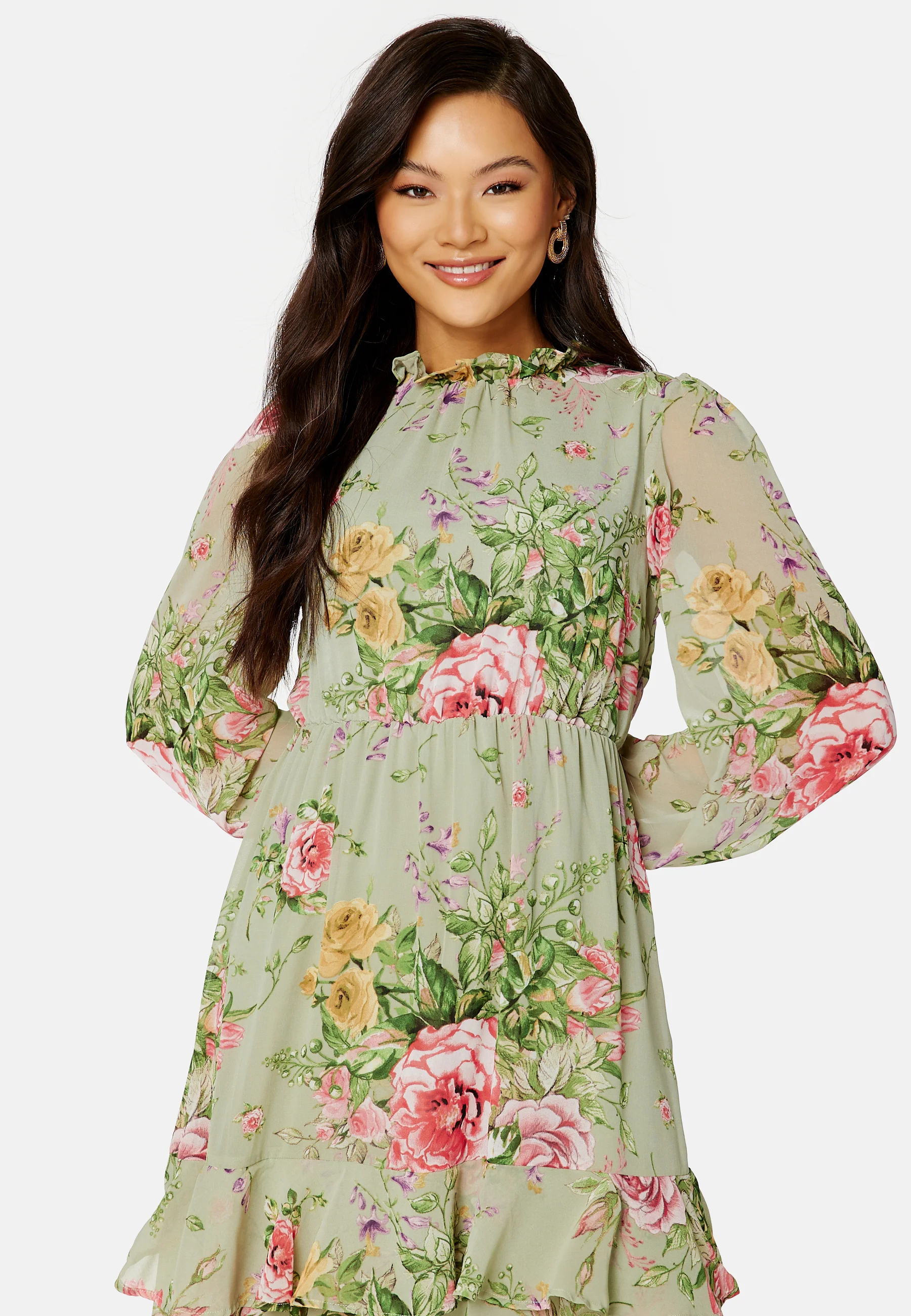 Ura Layer Ruffle Dress - Image 3