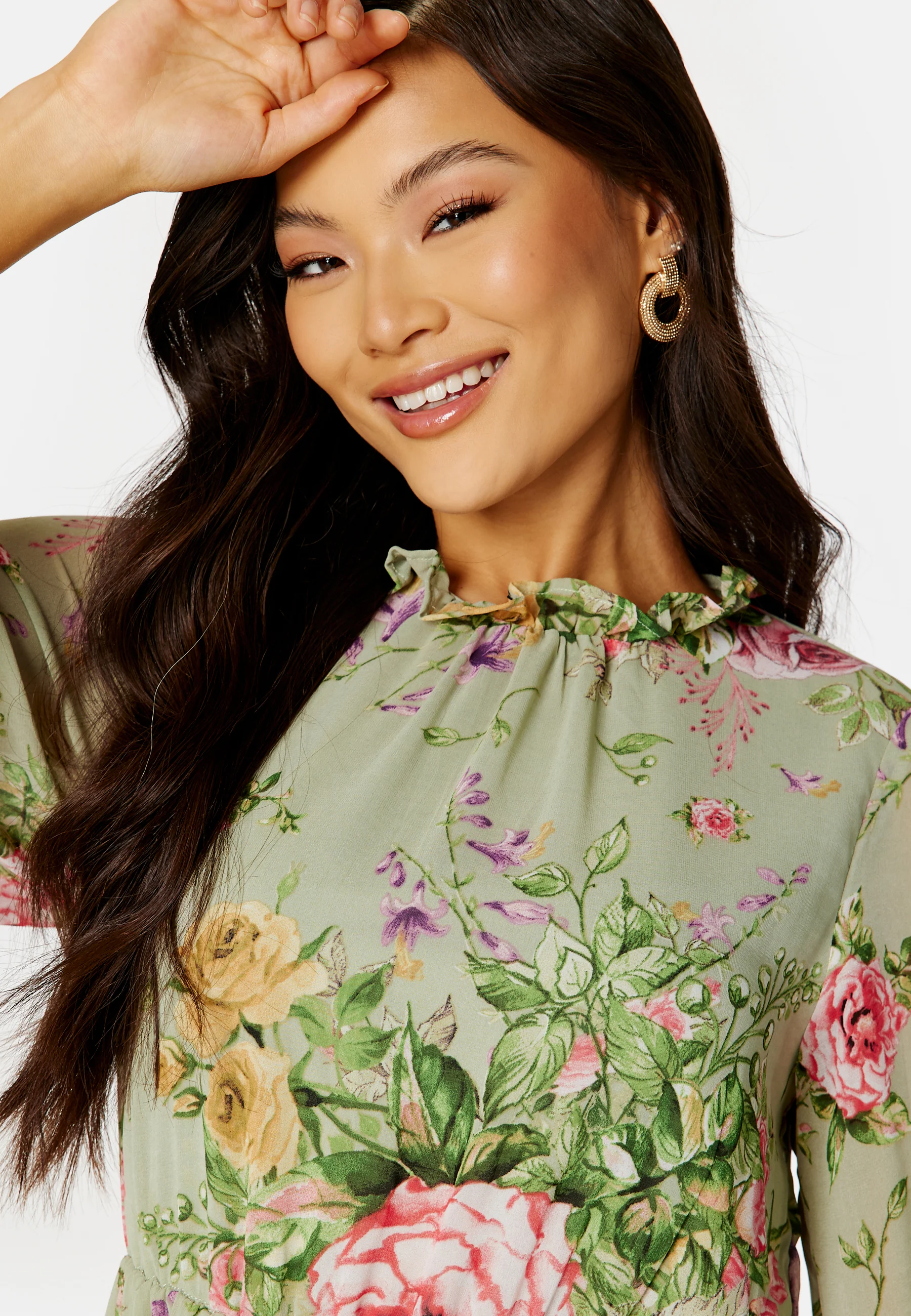 Ura Layer Ruffle Dress - Image 4