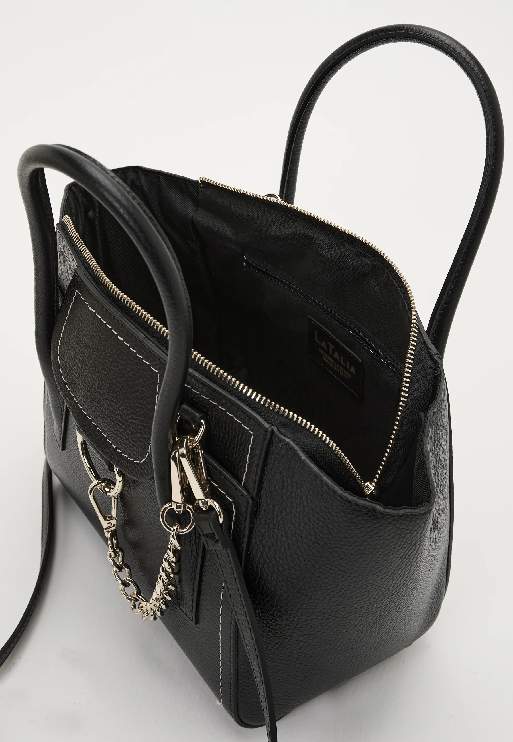 Urbino Leather Handbag - Image 5