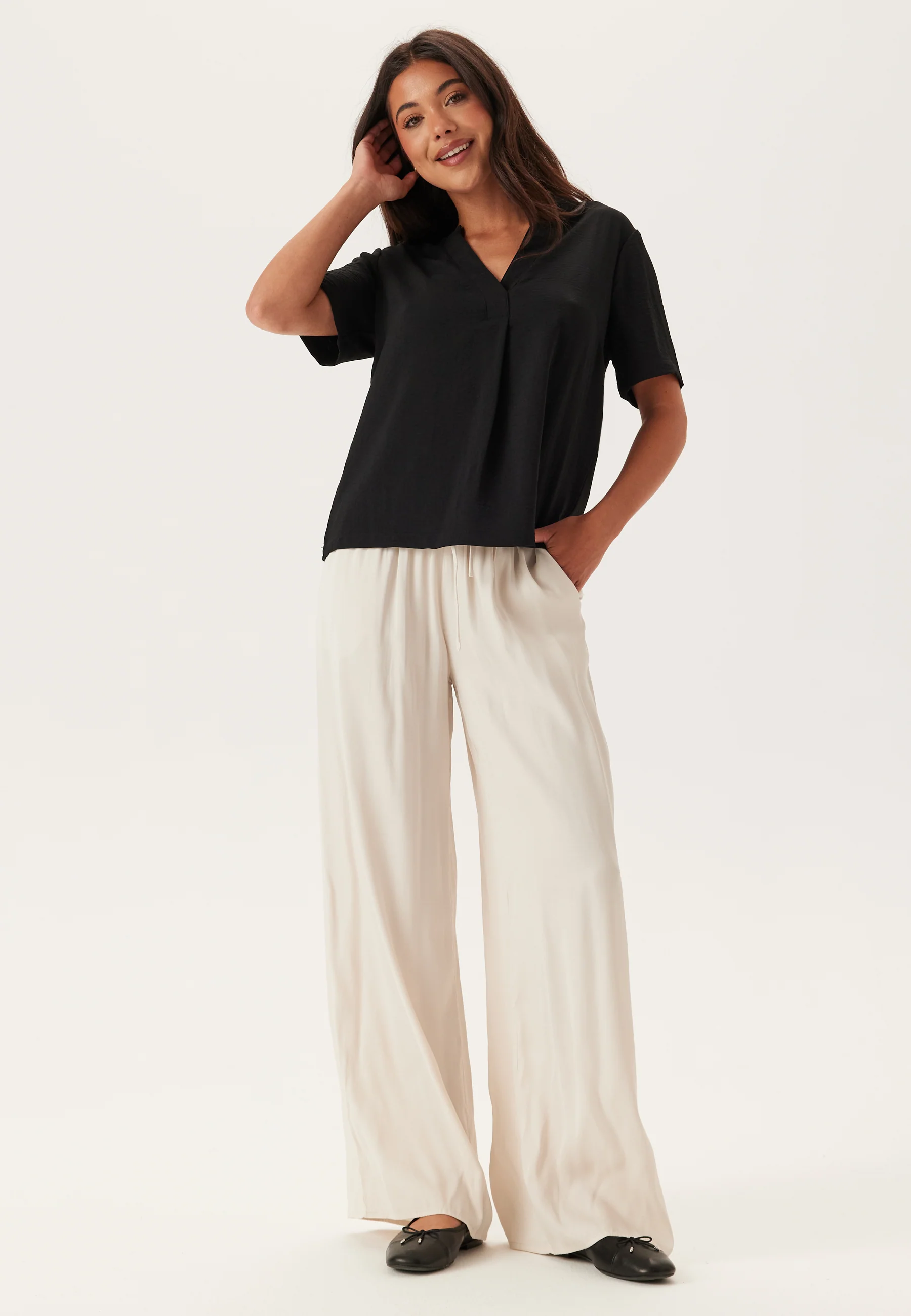 V-neck Blouse